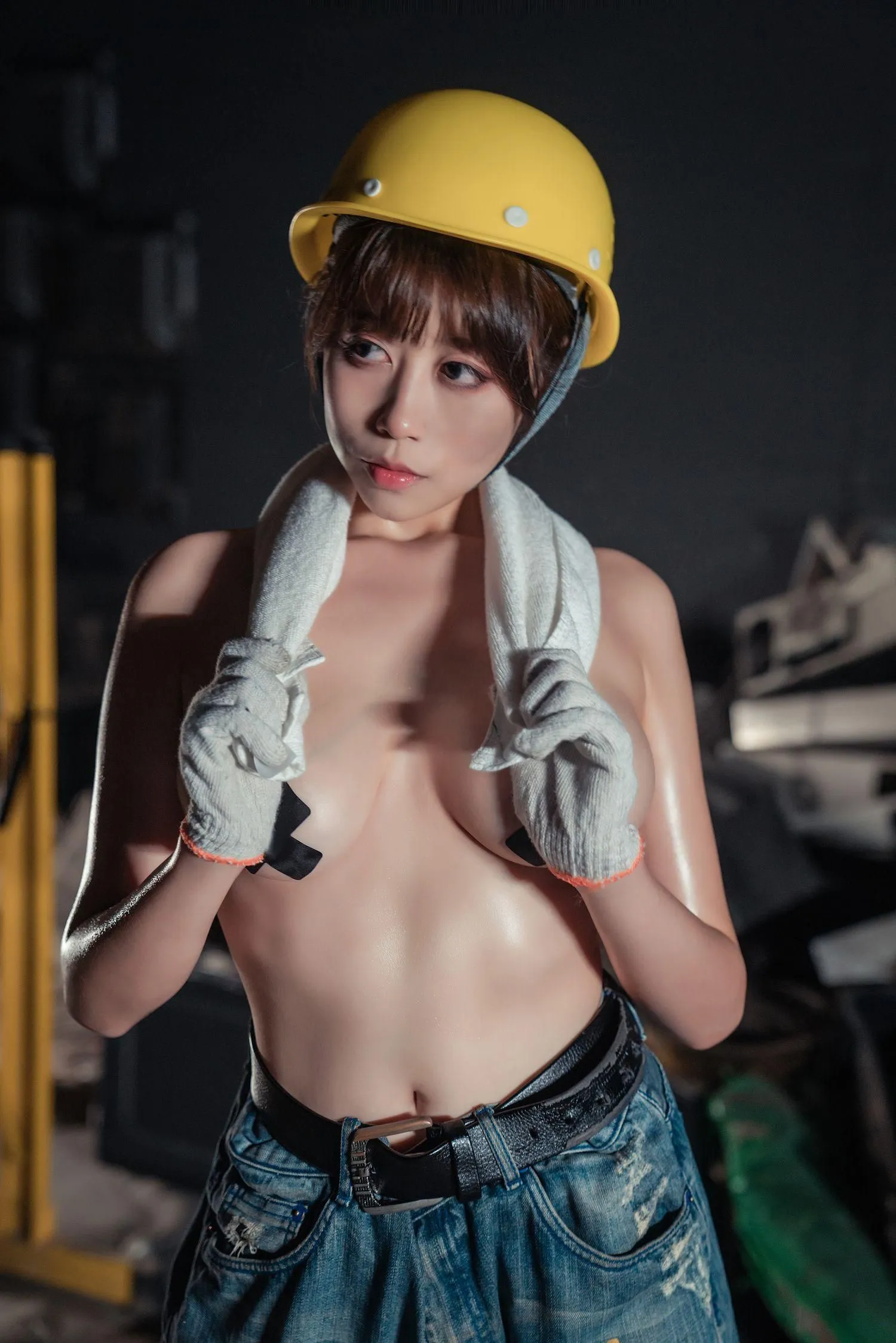 奈汐酱nice – NO.15 咱们工人有力量 [35P]插图7
