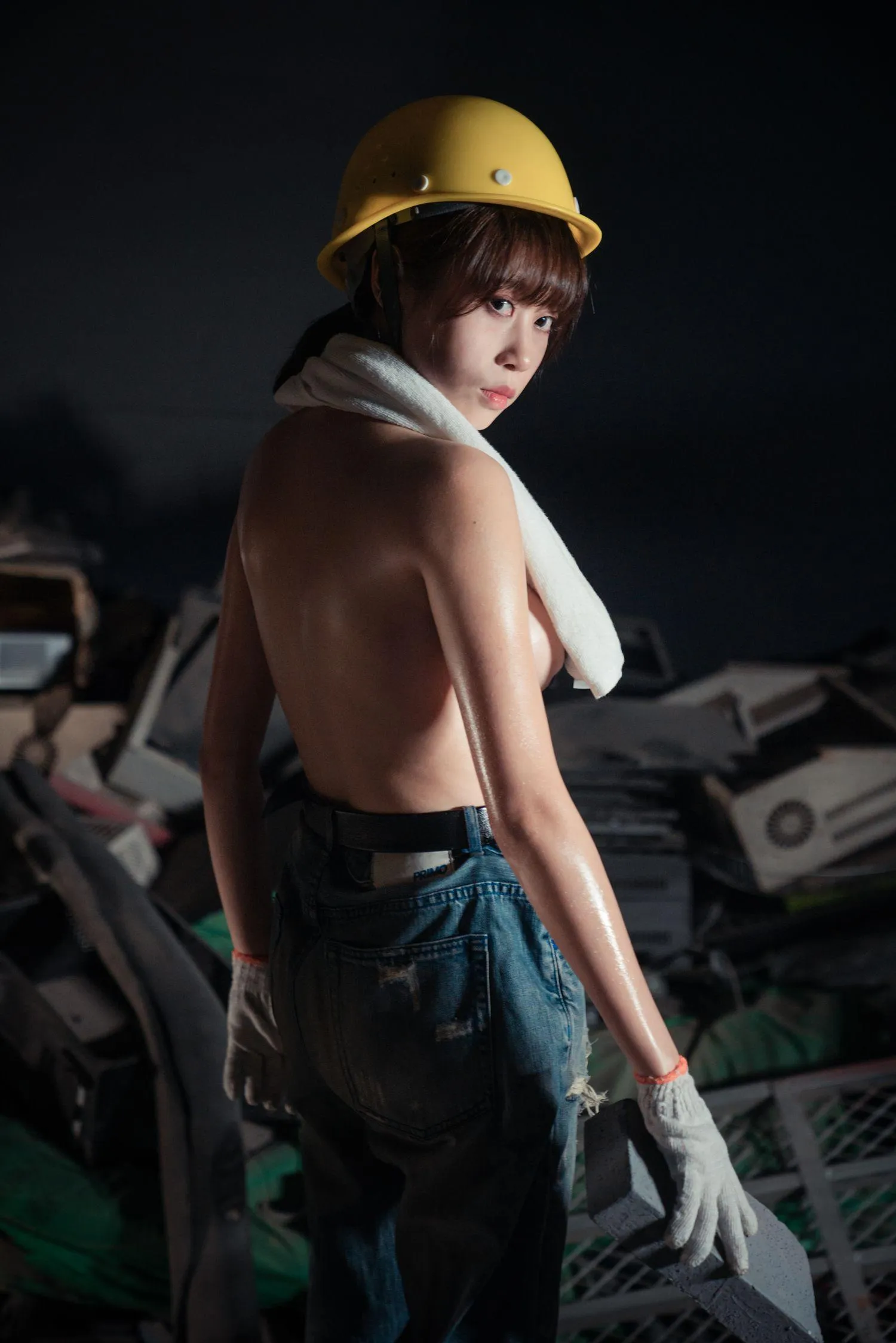 奈汐酱nice – NO.15 咱们工人有力量 [35P]插图9