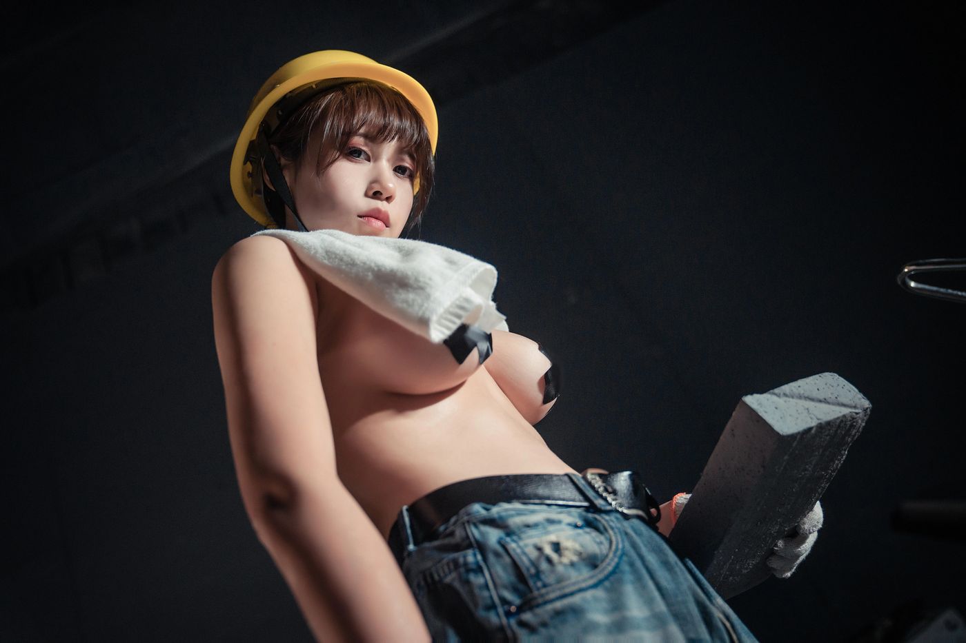 奈汐酱nice – NO.15 咱们工人有力量 [35P]插图3