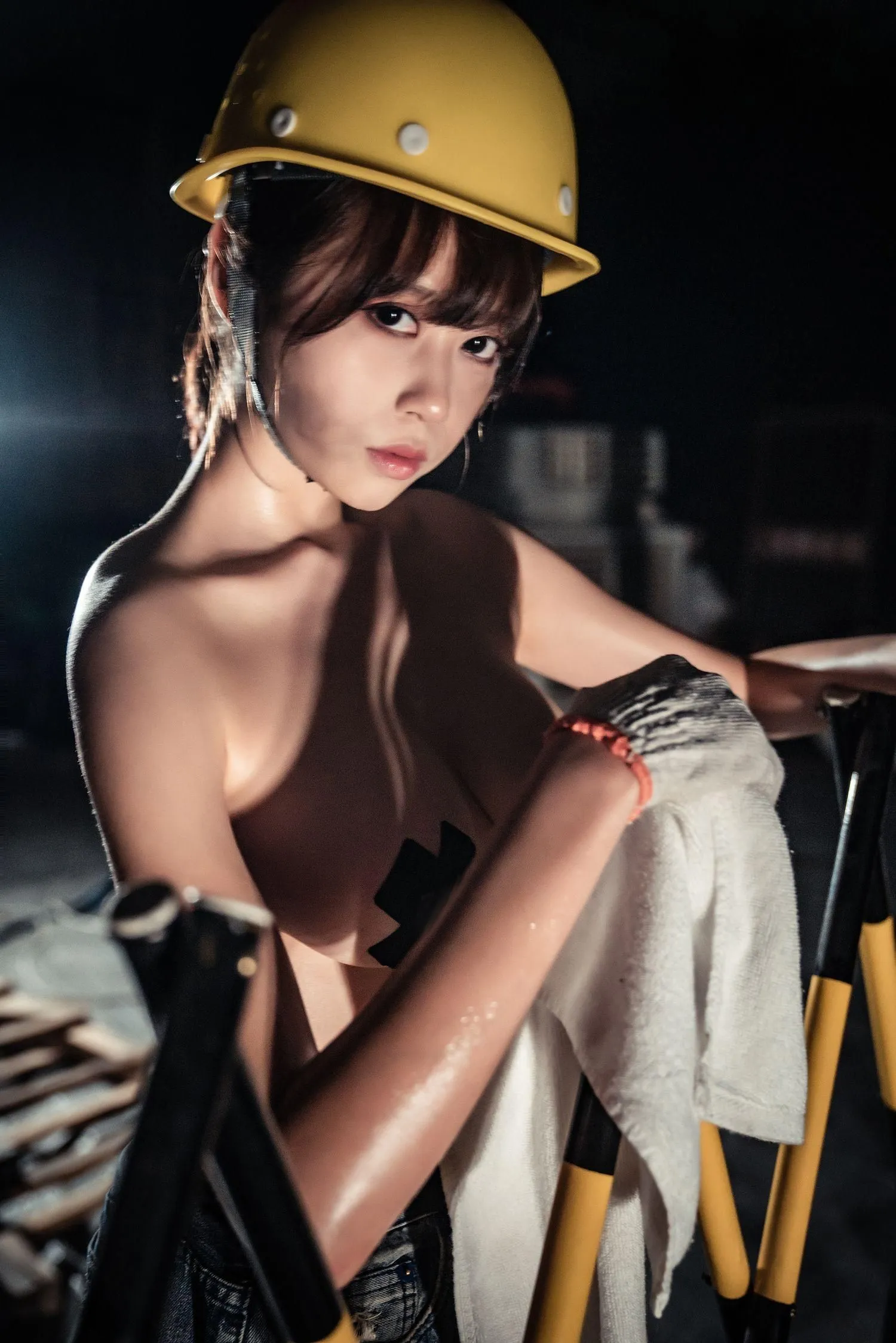 奈汐酱nice – NO.15 咱们工人有力量 [35P]插图1