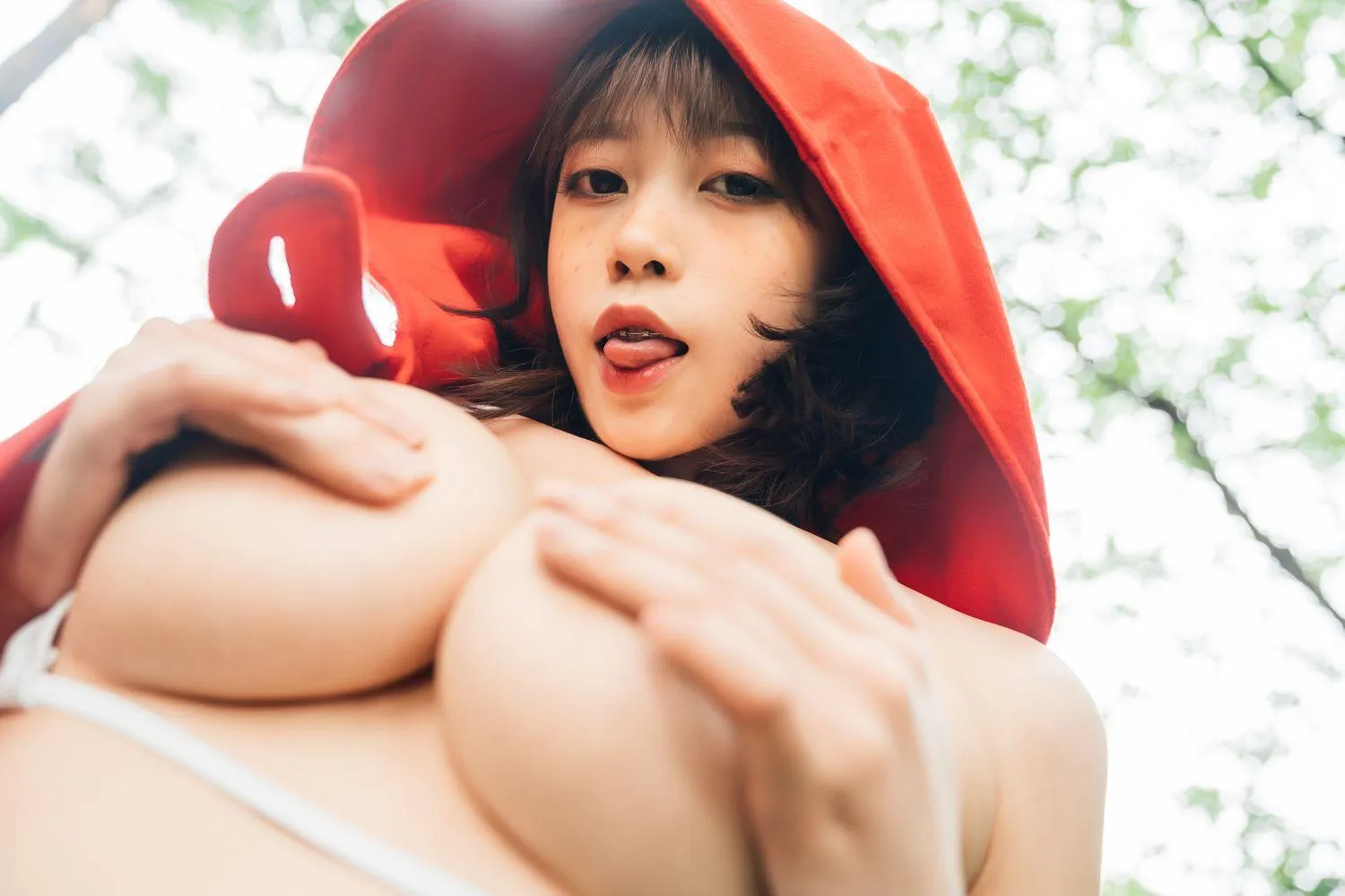 奈汐酱nice – NO.22 大红帽 [31P]插图9