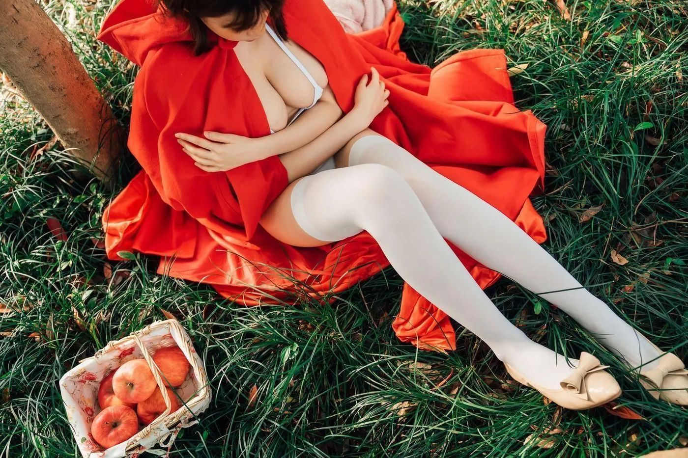 奈汐酱nice – NO.22 大红帽 [31P]插图7