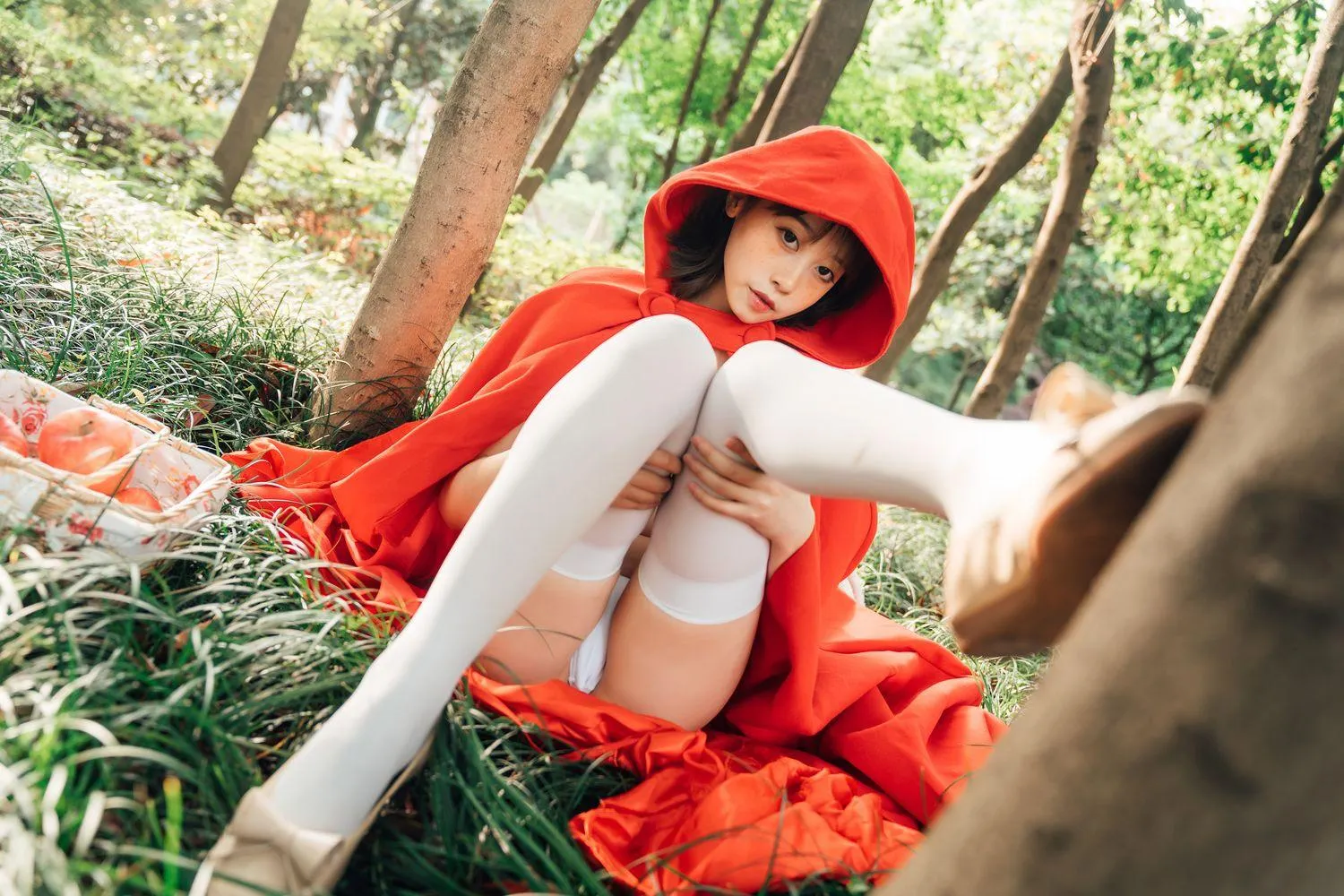 奈汐酱nice – NO.22 大红帽 [31P]插图9