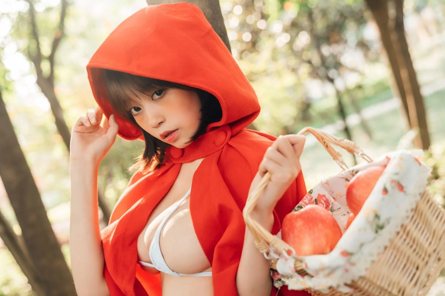奈汐酱nice – NO.22 大红帽 [31P]插图7