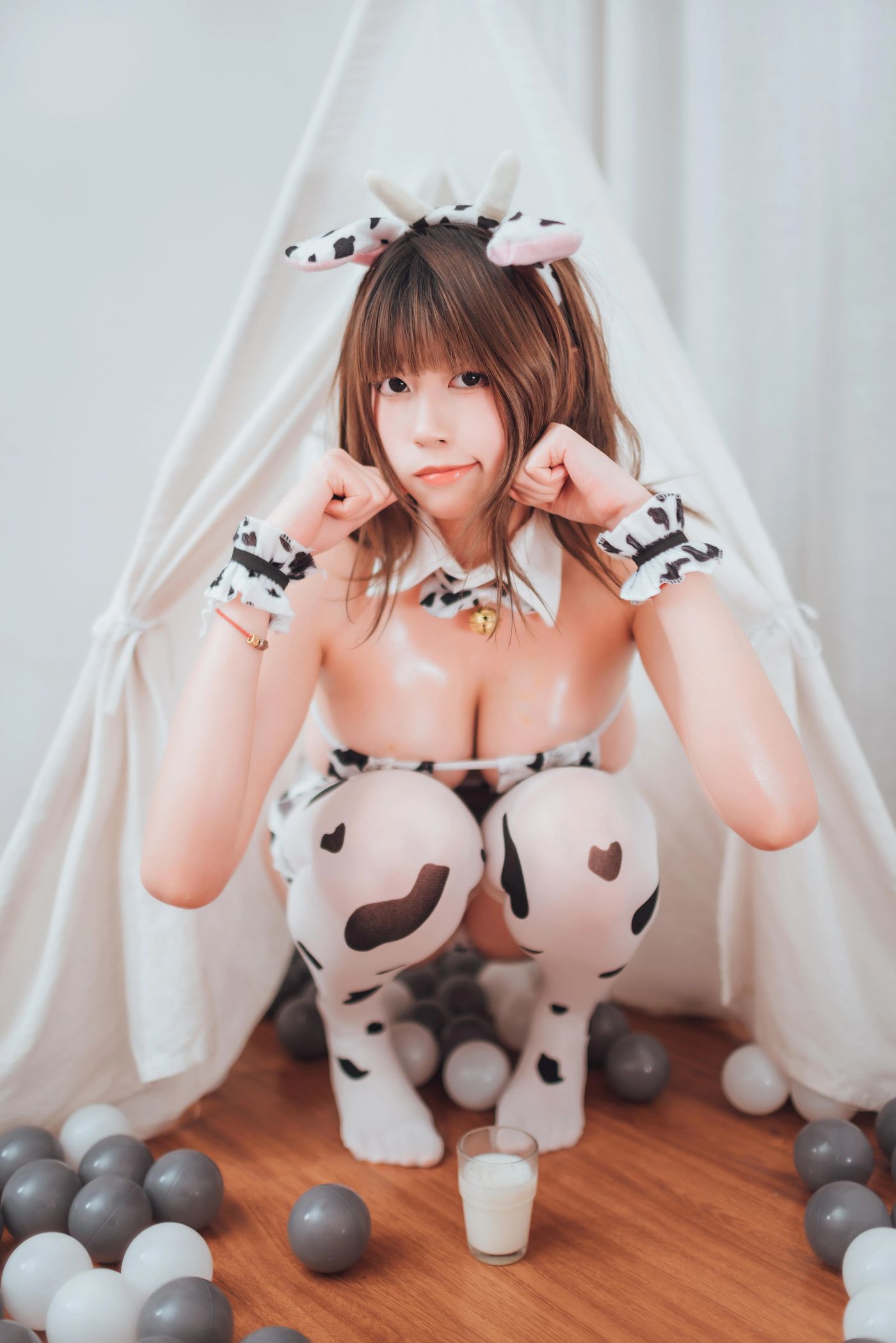 奈汐酱nice – NO.28 牛年大吉 奶牛 [50P]插图9