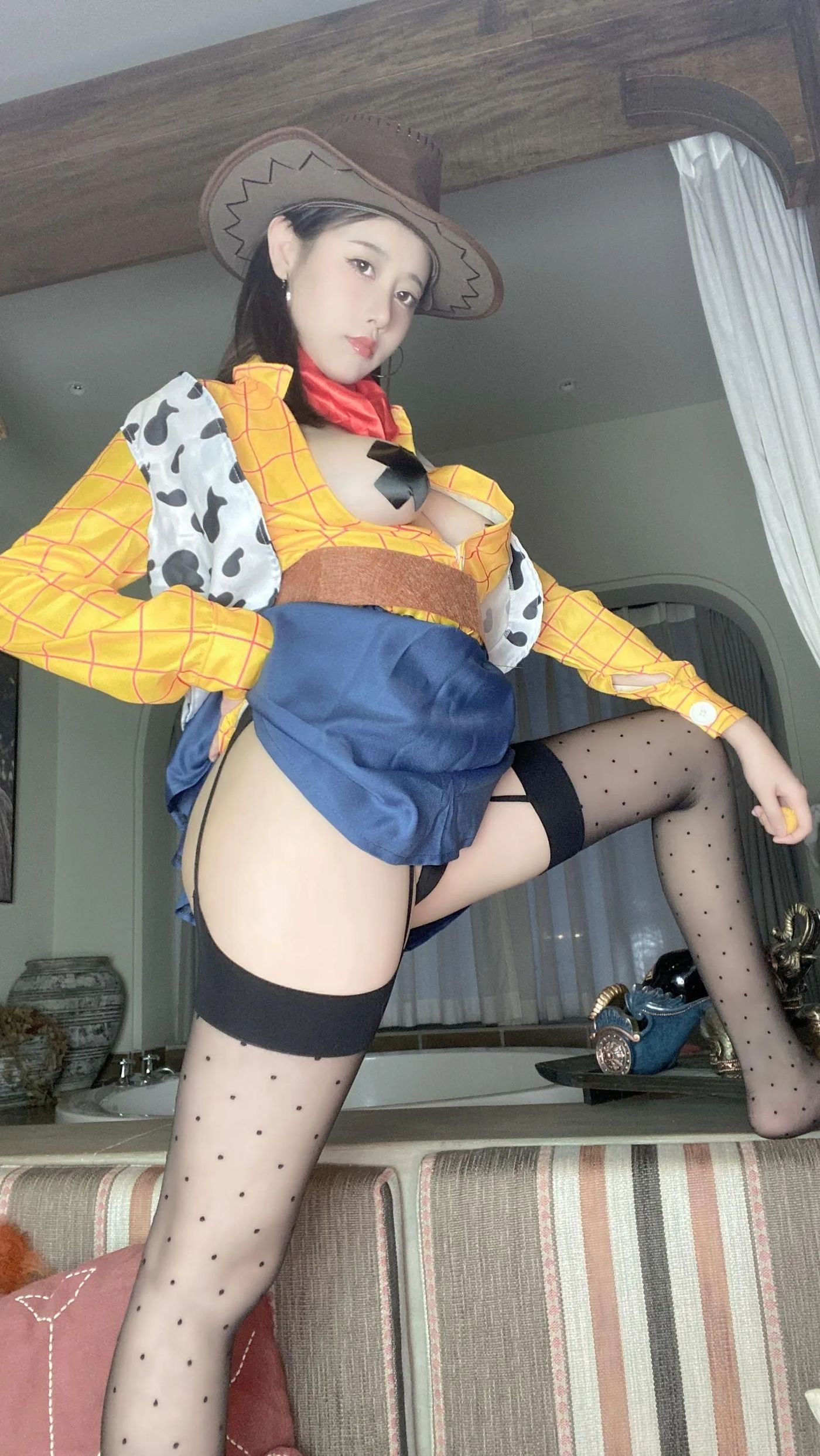奈汐酱nice – NO.41 25号自拍本 胡迪 [55P]插图8