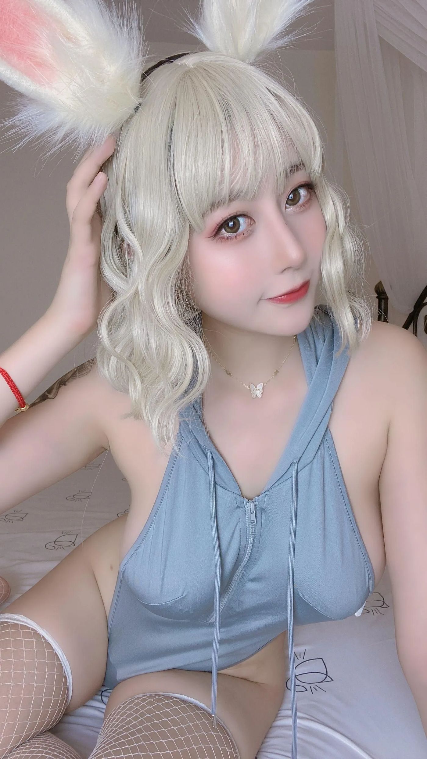 奈汐酱nice – NO.43 27号自拍本 rua贝特 [46P]插图9