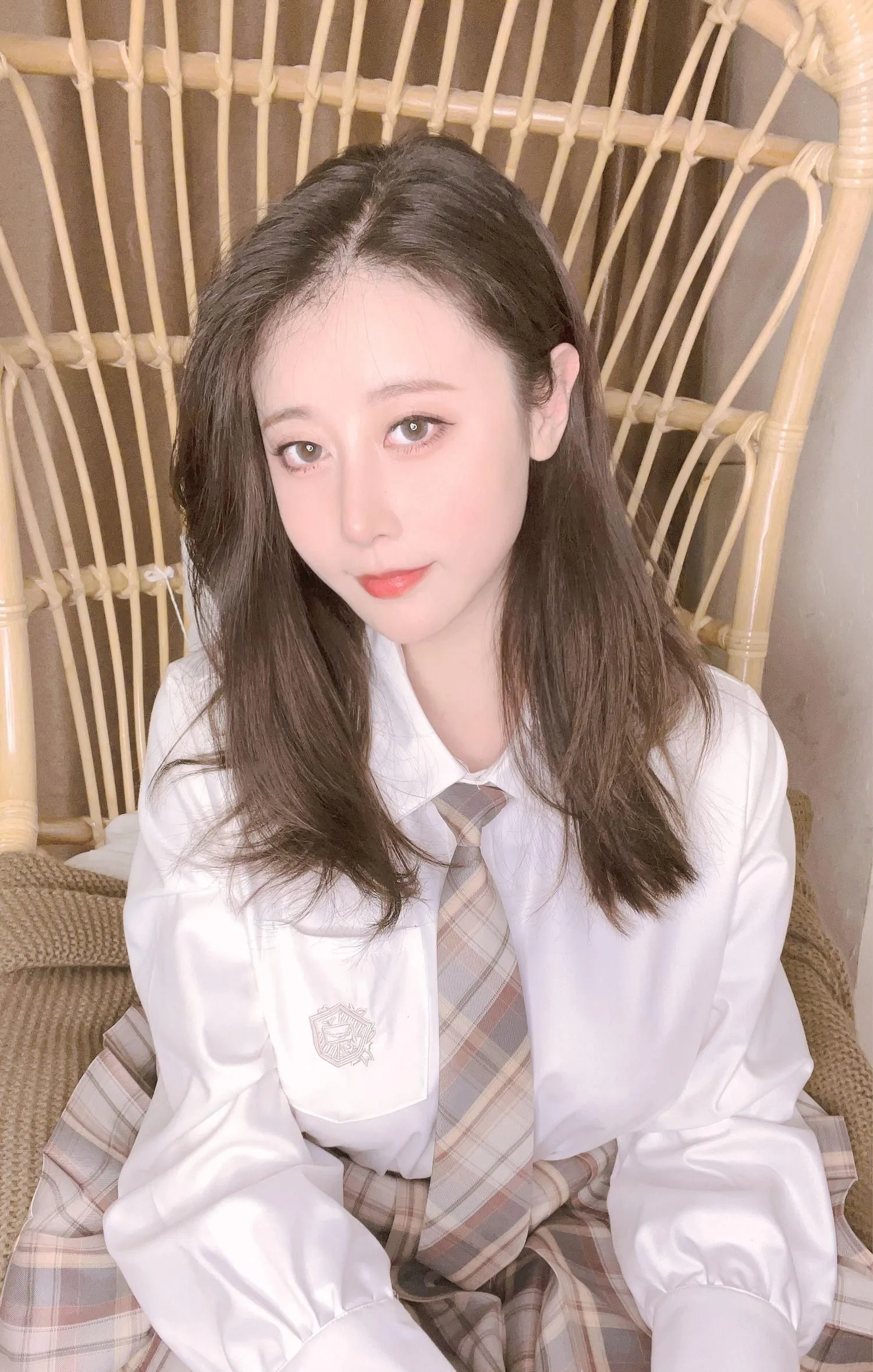奈汐酱nice – NO.50 34号自拍本 JK小裙子 [53P]插图1