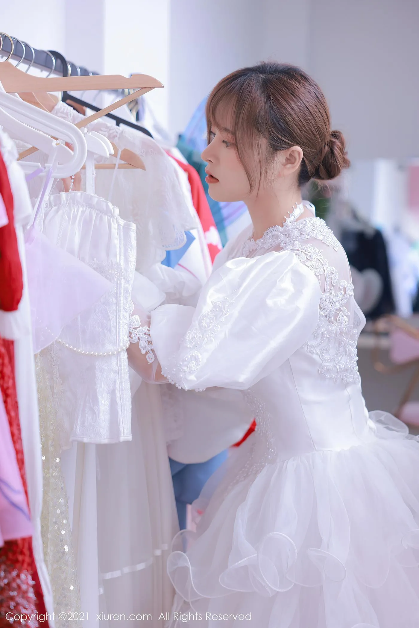 [XIUREN秀人网] 2021.07.15 NO.3671 奈沐子 [56P]插图5