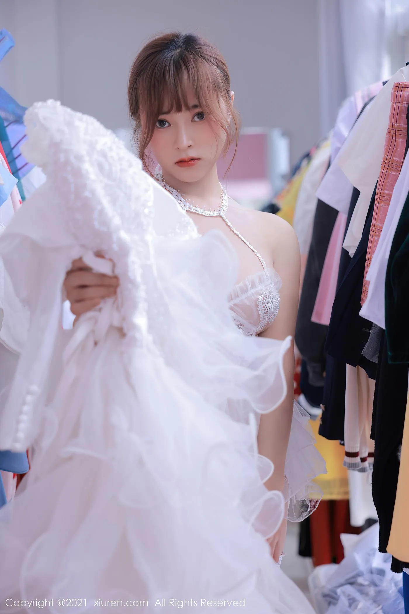 [XIUREN秀人网] 2021.07.15 NO.3671 奈沐子 [56P]插图