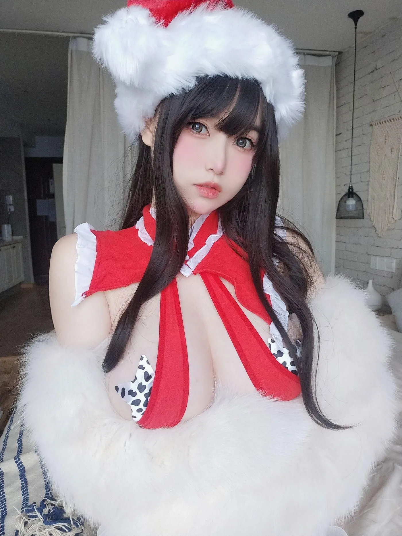 女主K – NO.01 圣诞特辑 [71P]插图4