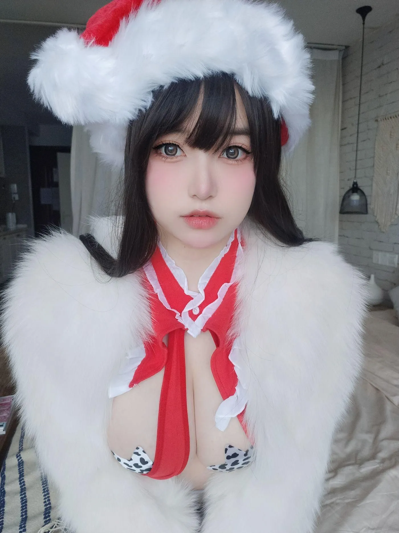 女主K – NO.01 圣诞特辑 [71P]插图
