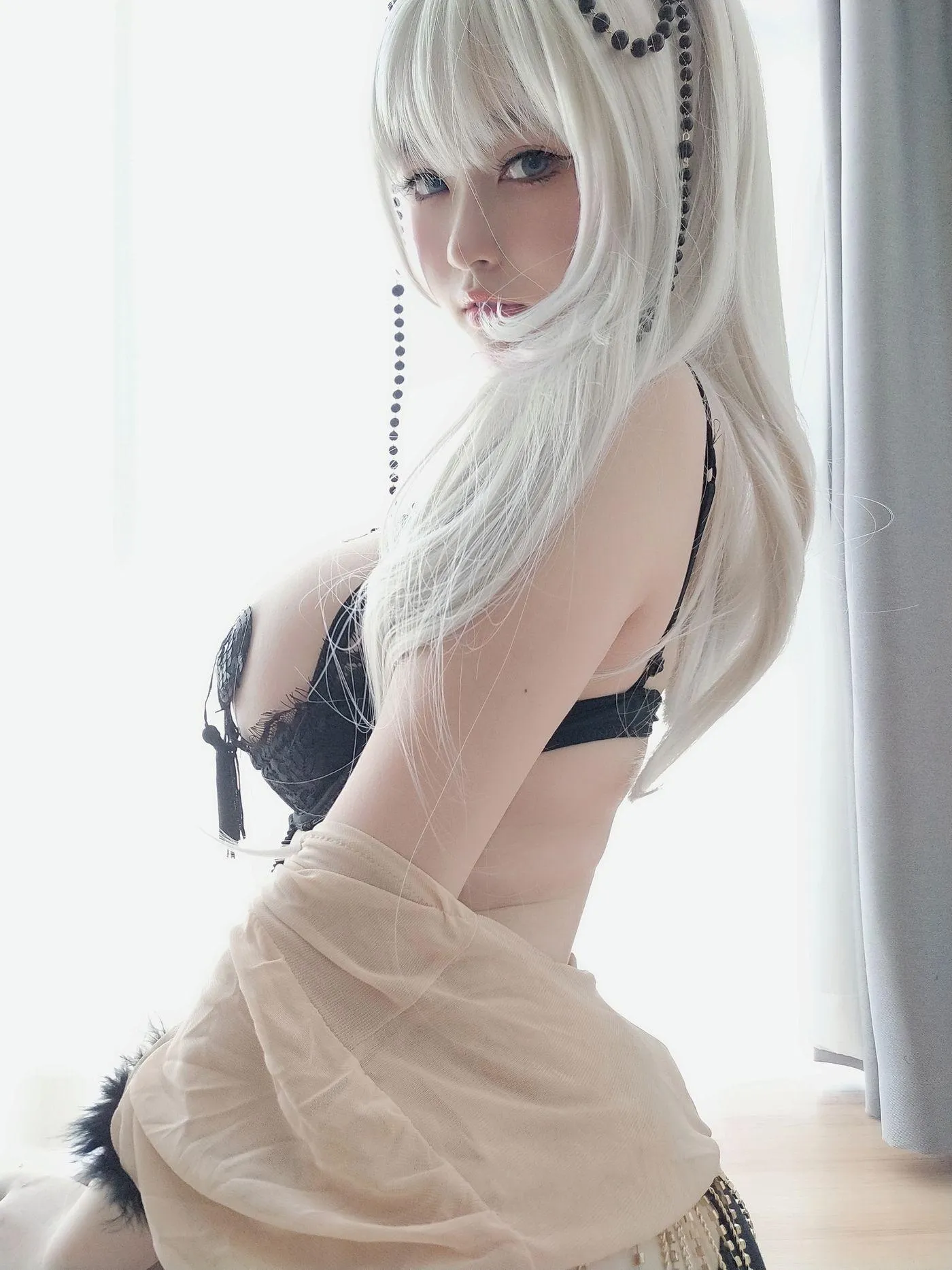 女主K – NO.10 黑双子 [70P]插图9