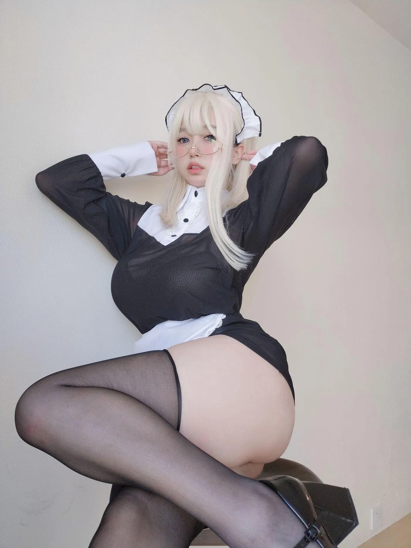 女主K – NO.16 主人的女仆 [69P]插图3