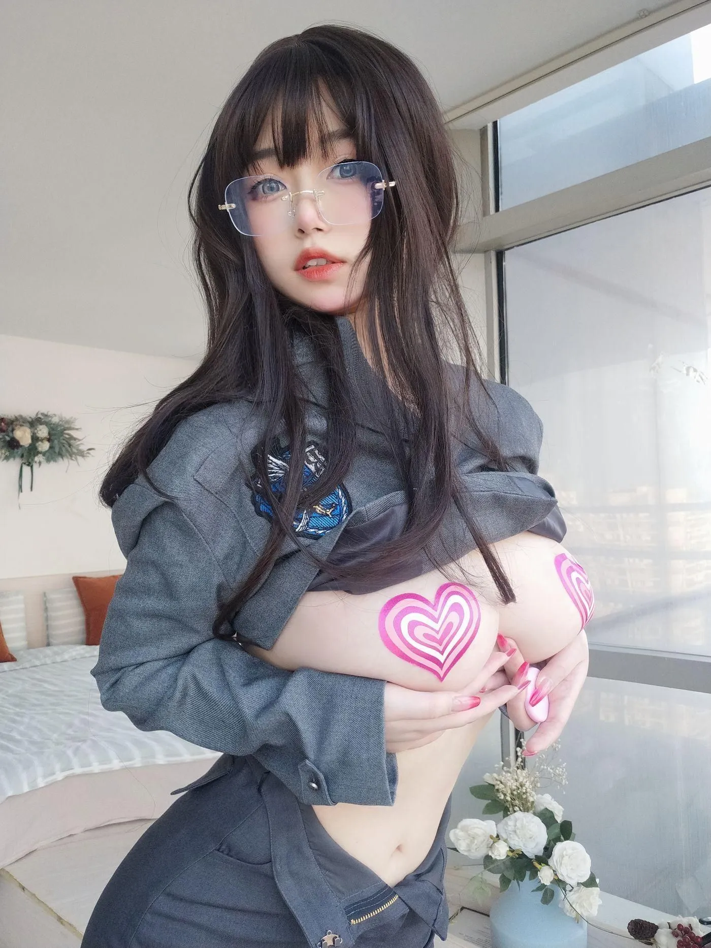 女主K – NO.17 沉默的学姐 [102P]插图7