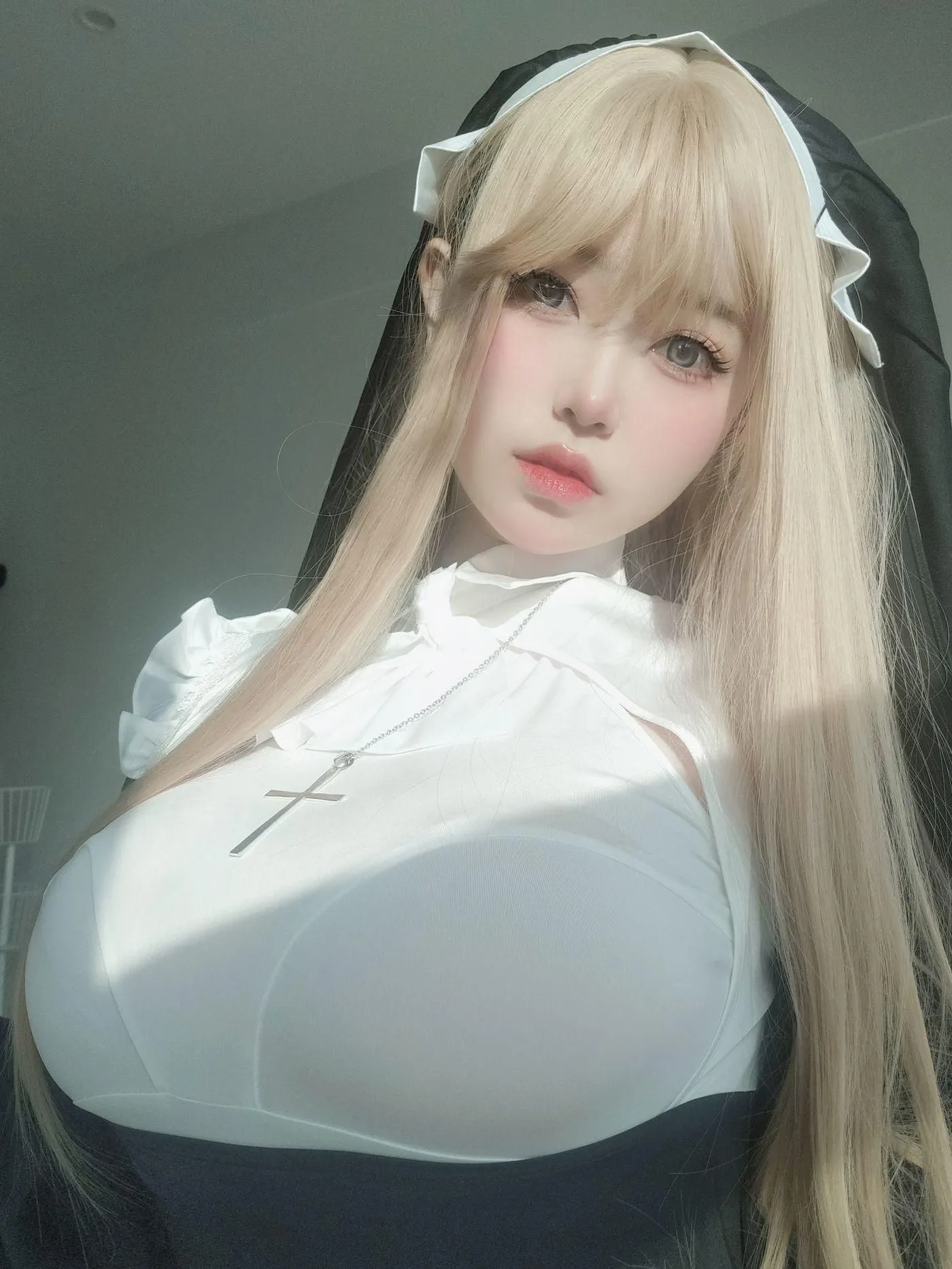 女主K – NO.18 修女 [80P]插图7