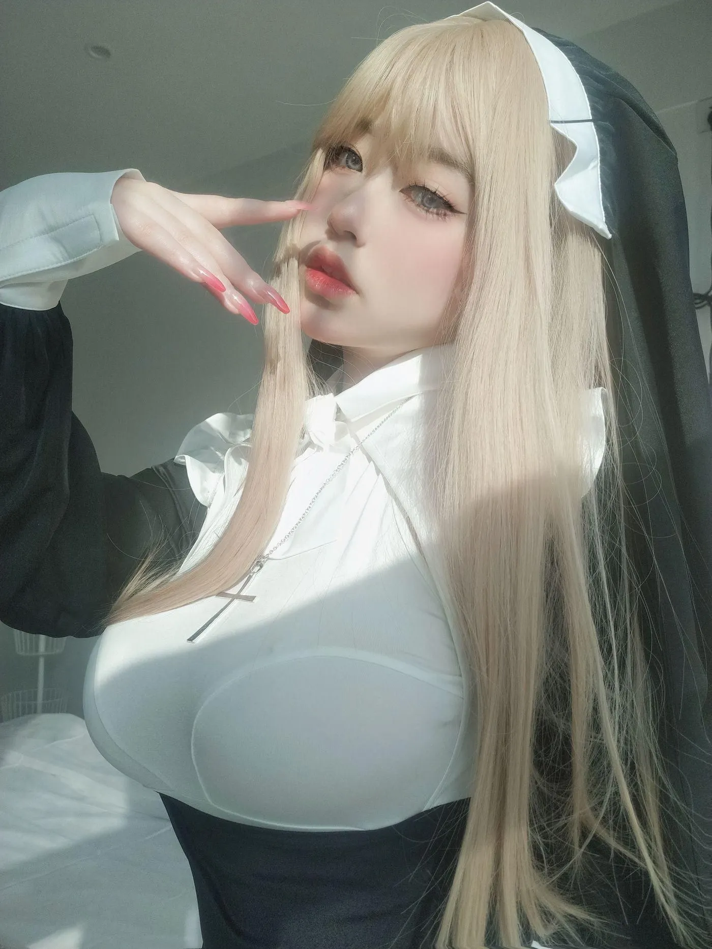 女主K – NO.18 修女 [80P]插图8