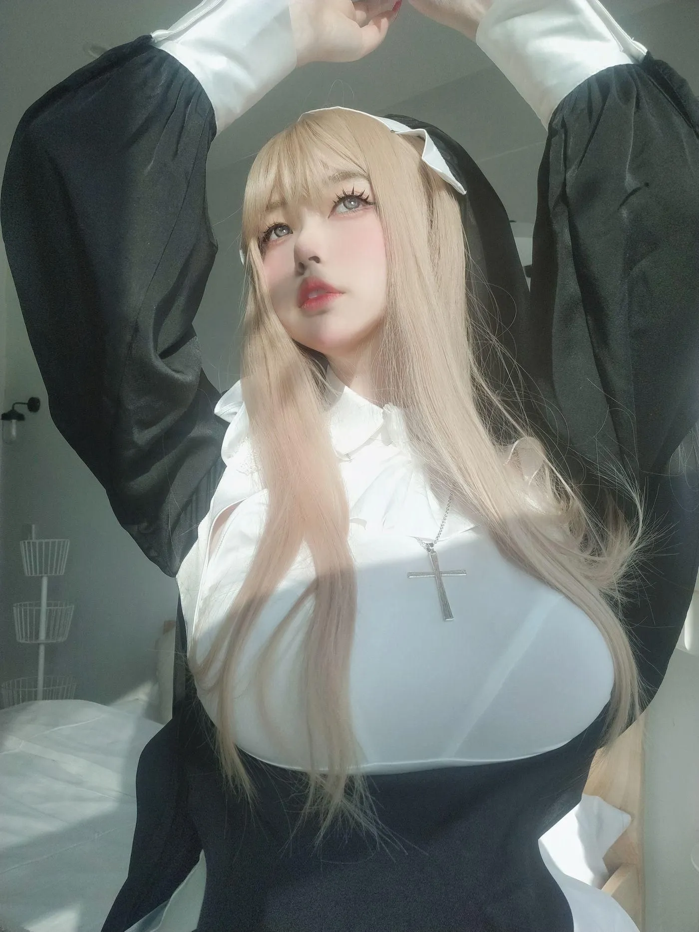 女主K – NO.18 修女 [80P]插图9