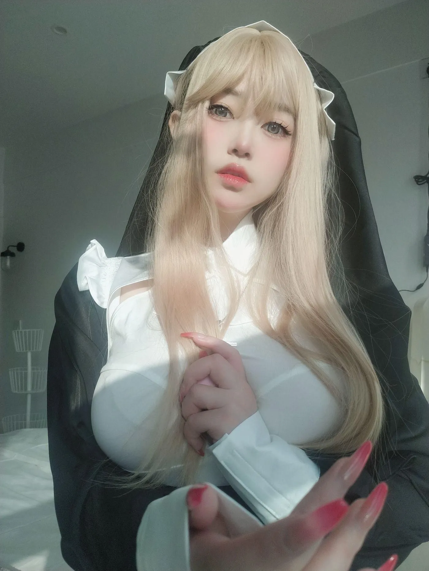 女主K – NO.18 修女 [80P]插图2
