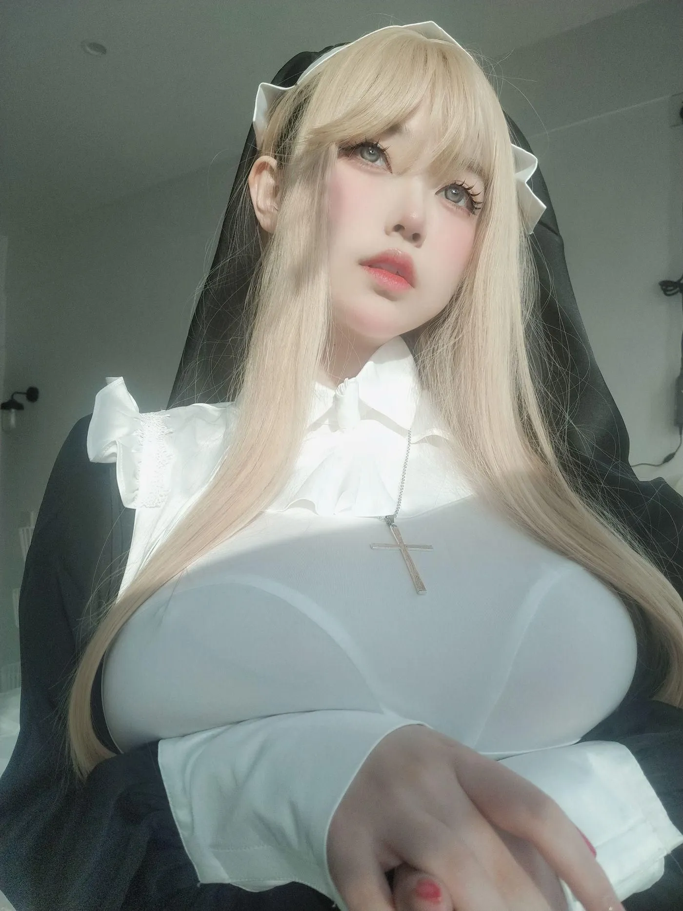 女主K – NO.18 修女 [80P]插图3