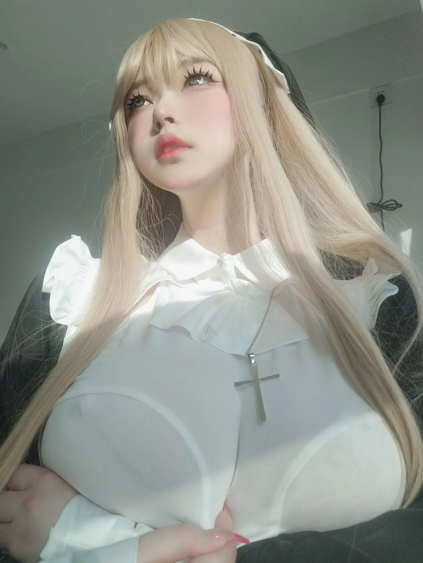 女主K – NO.18 修女 [80P]插图5