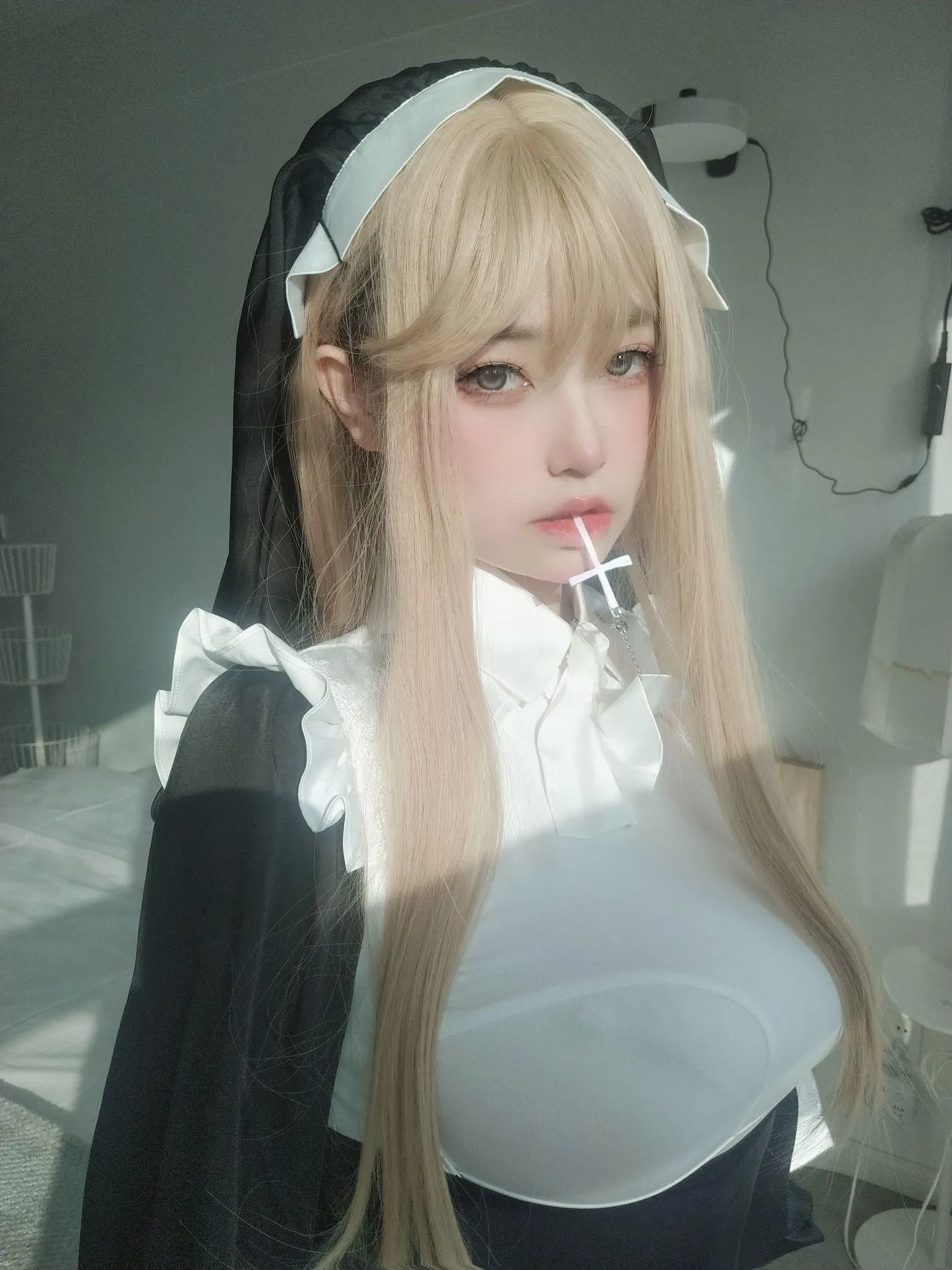 女主K – NO.18 修女 [80P]插图6