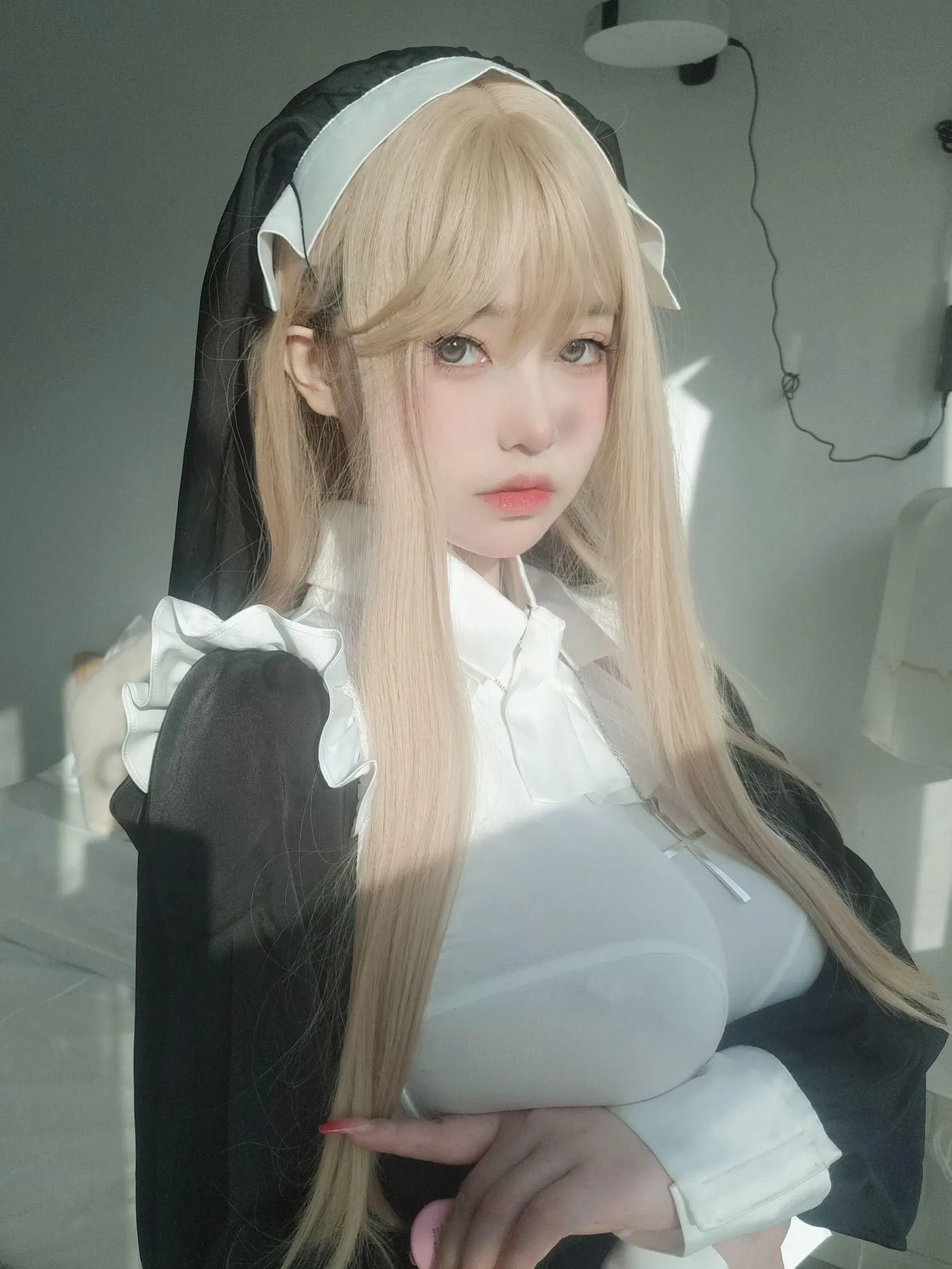 女主K – NO.18 修女 [80P]插图9