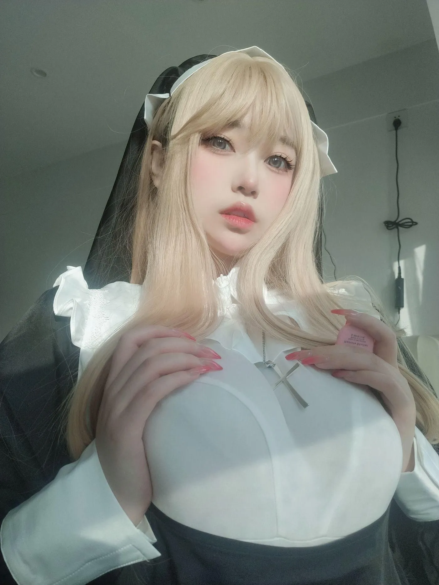 女主K – NO.18 修女 [80P]插图2
