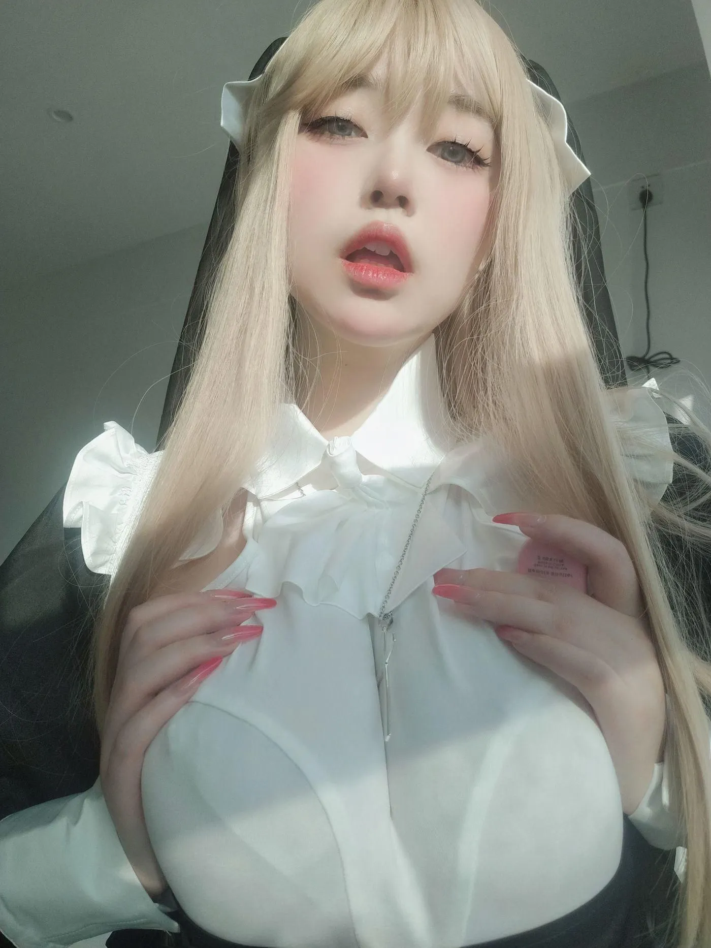 女主K – NO.18 修女 [80P]插图7