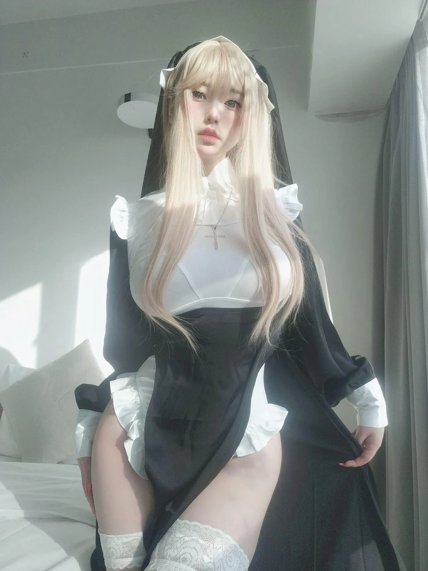 女主K – NO.18 修女 [80P]插图1