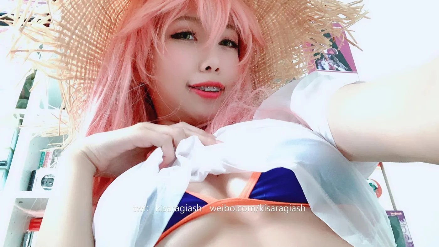 如月灰 – NO.13 玉藻前 泳装 [200P]插图5
