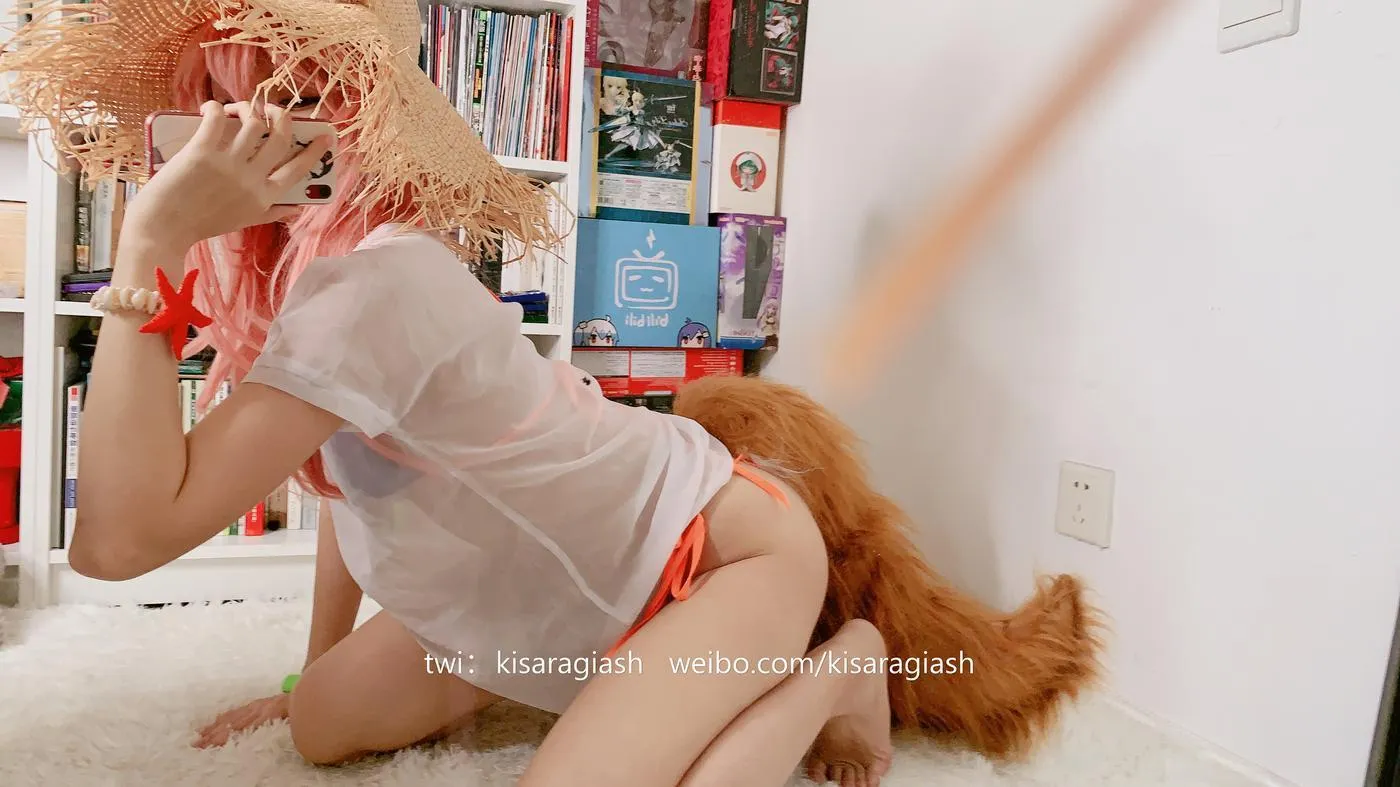 如月灰 – NO.13 玉藻前 泳装 [200P]插图8