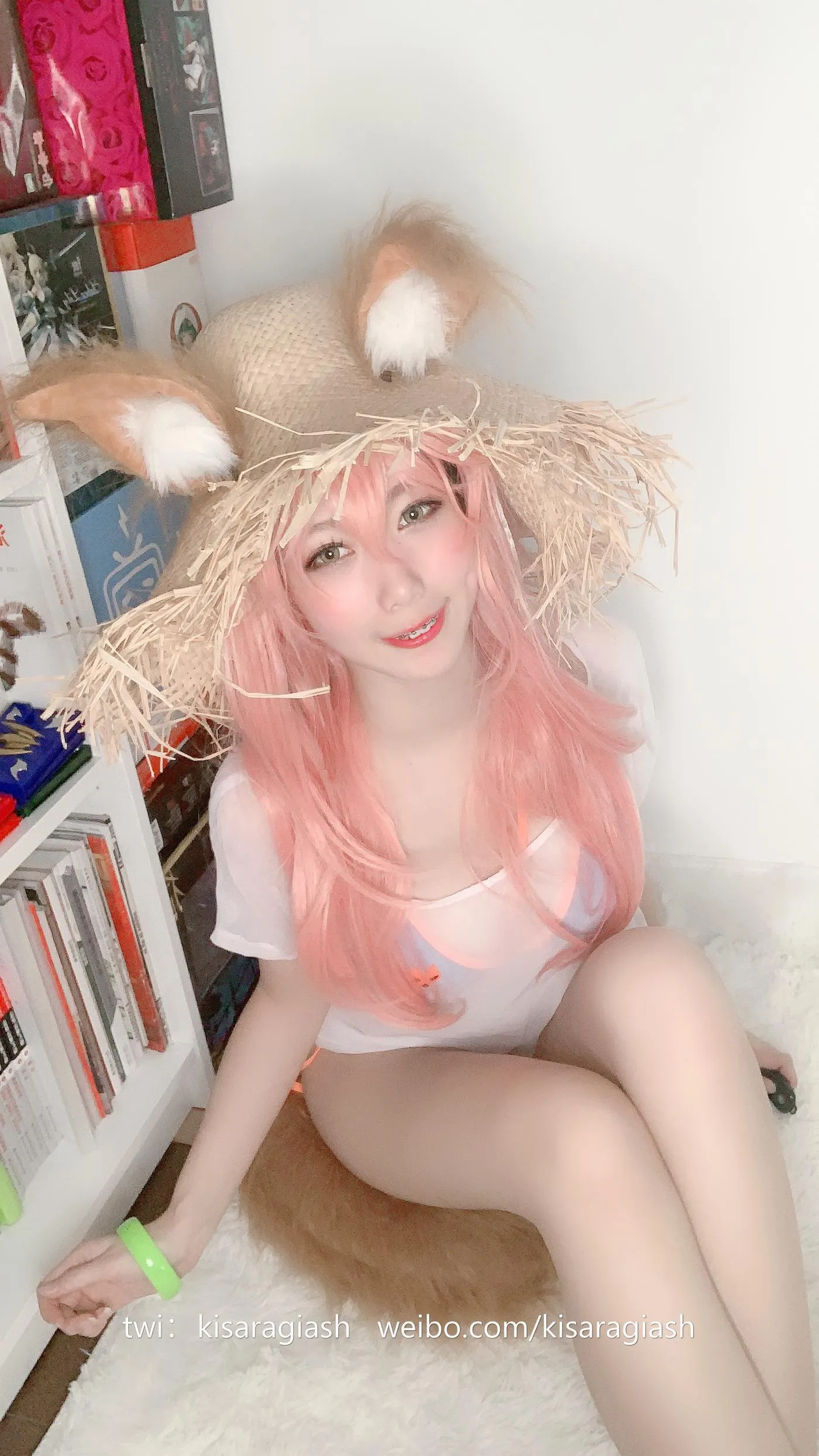 如月灰 – NO.13 玉藻前 泳装 [200P]插图1