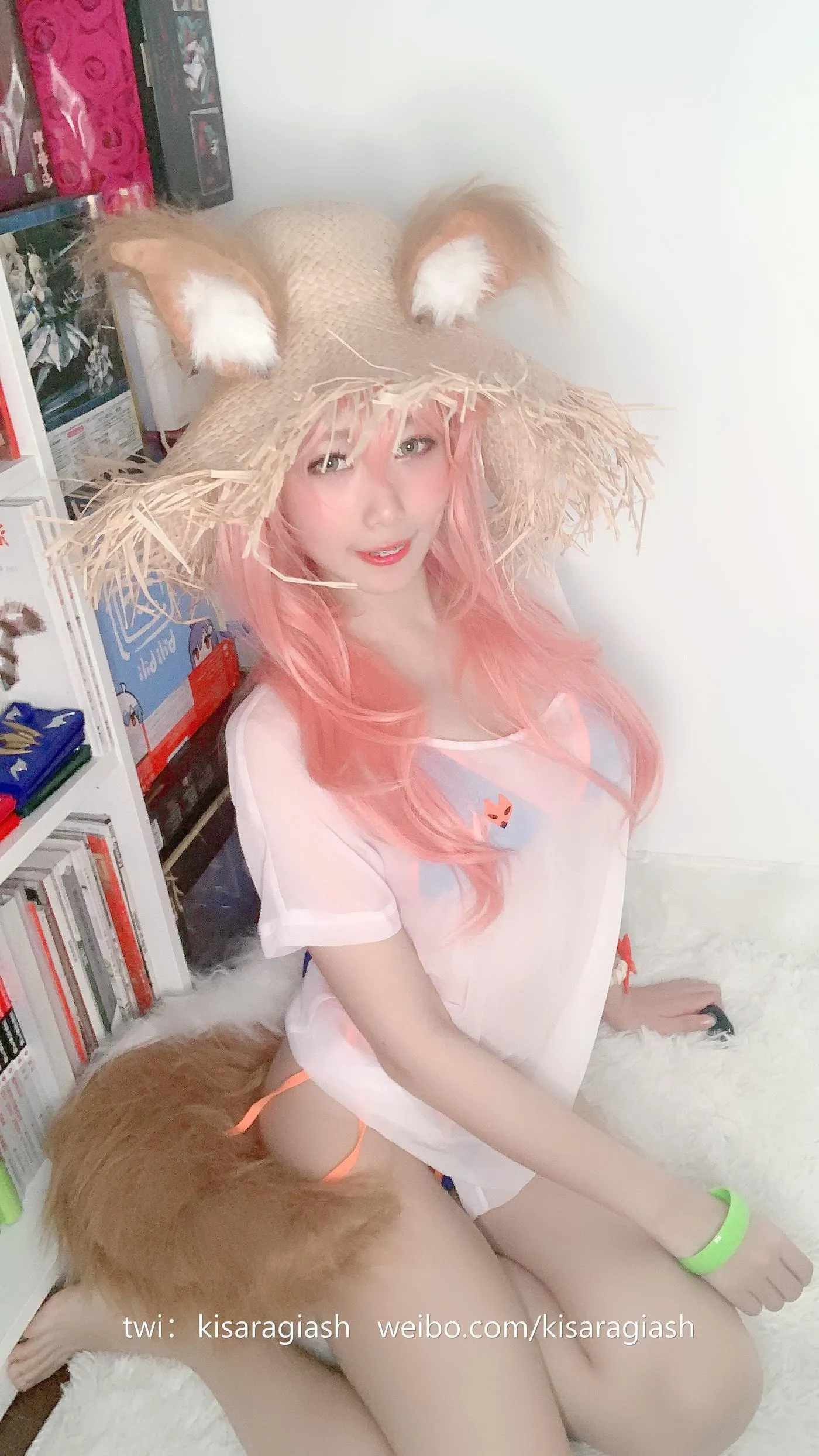 如月灰 – NO.13 玉藻前 泳装 [200P]插图3