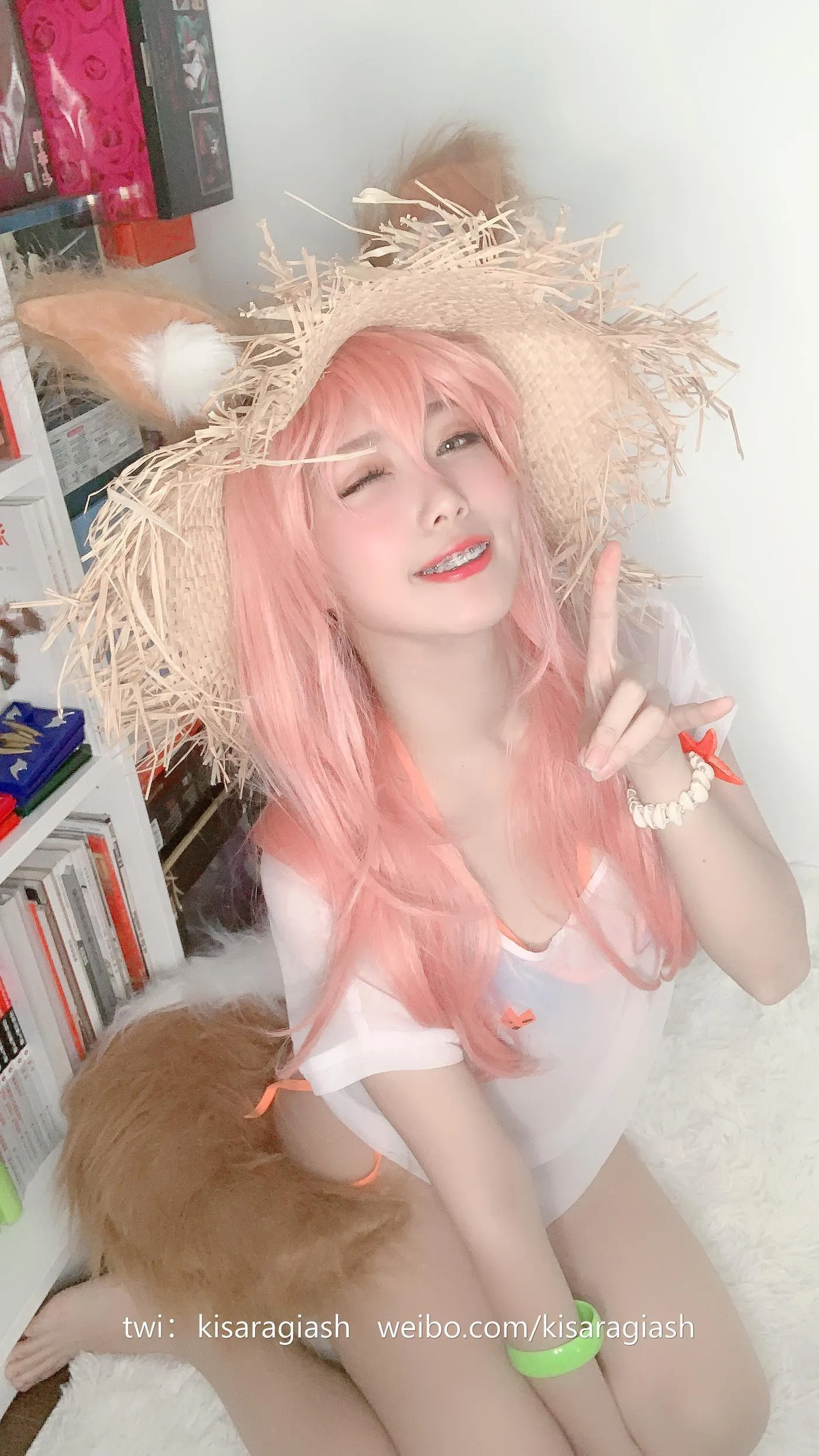 如月灰 – NO.13 玉藻前 泳装 [200P]插图