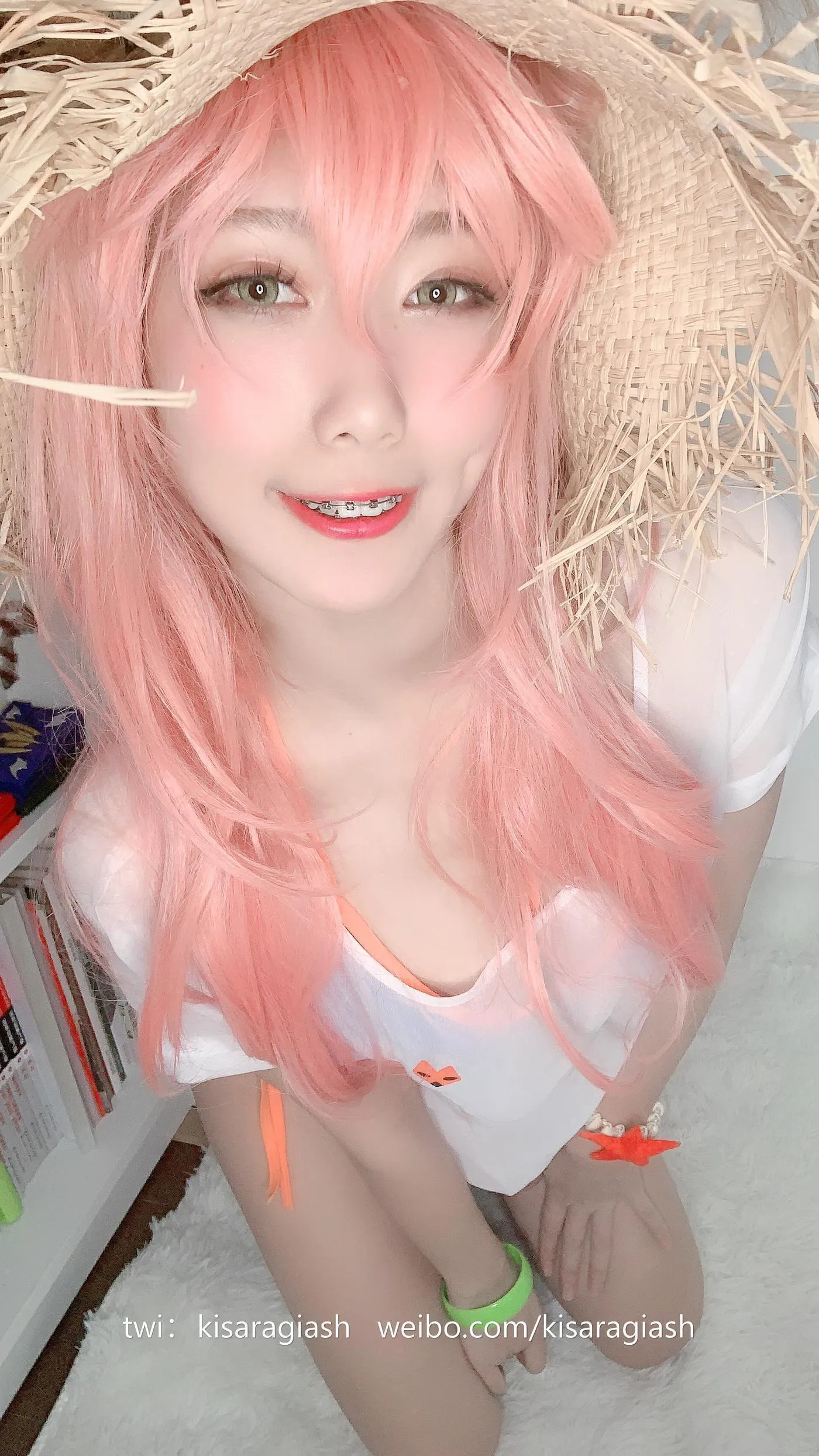 如月灰 – NO.13 玉藻前 泳装 [200P]插图3