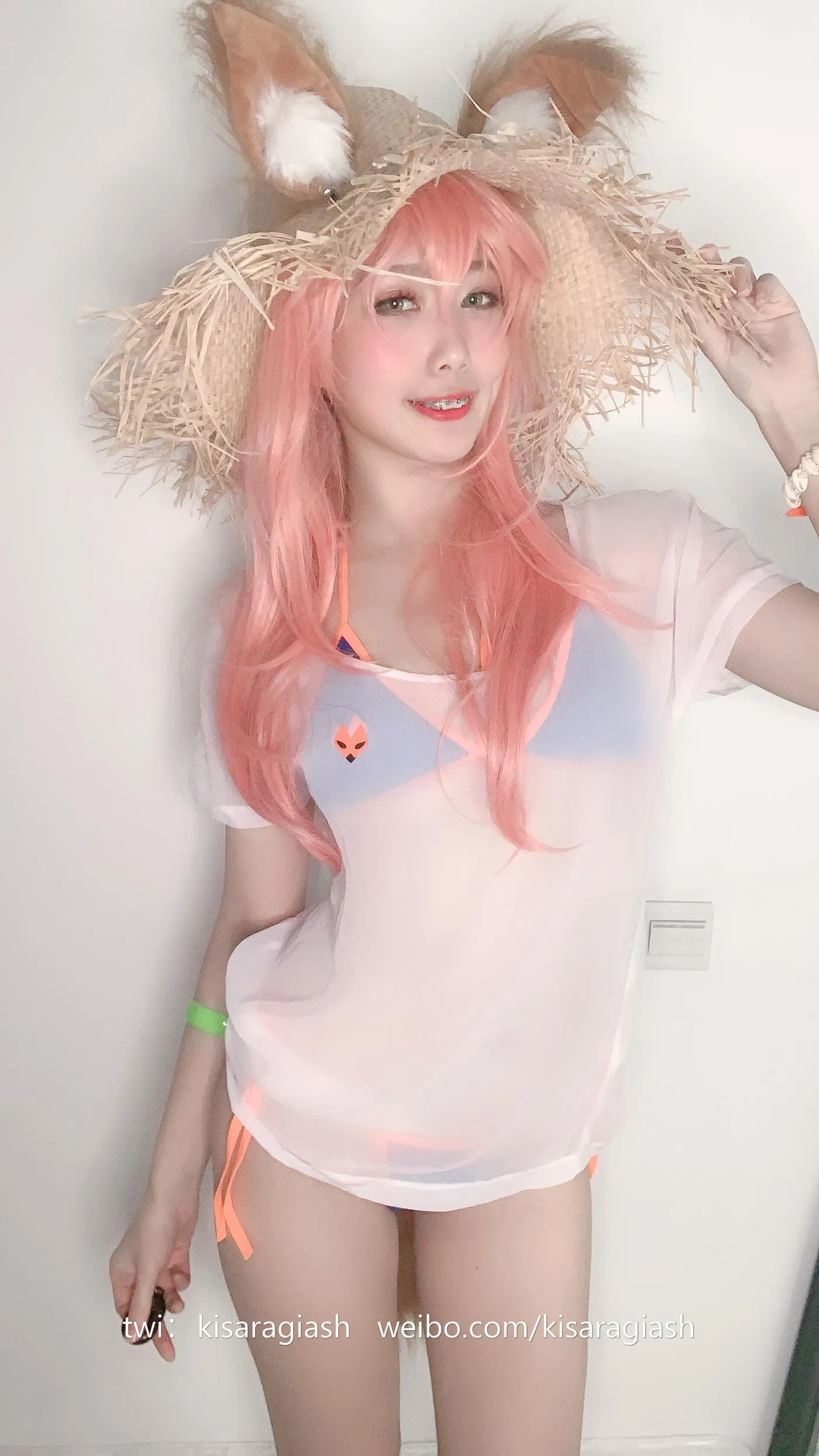 如月灰 – NO.13 玉藻前 泳装 [200P]插图1