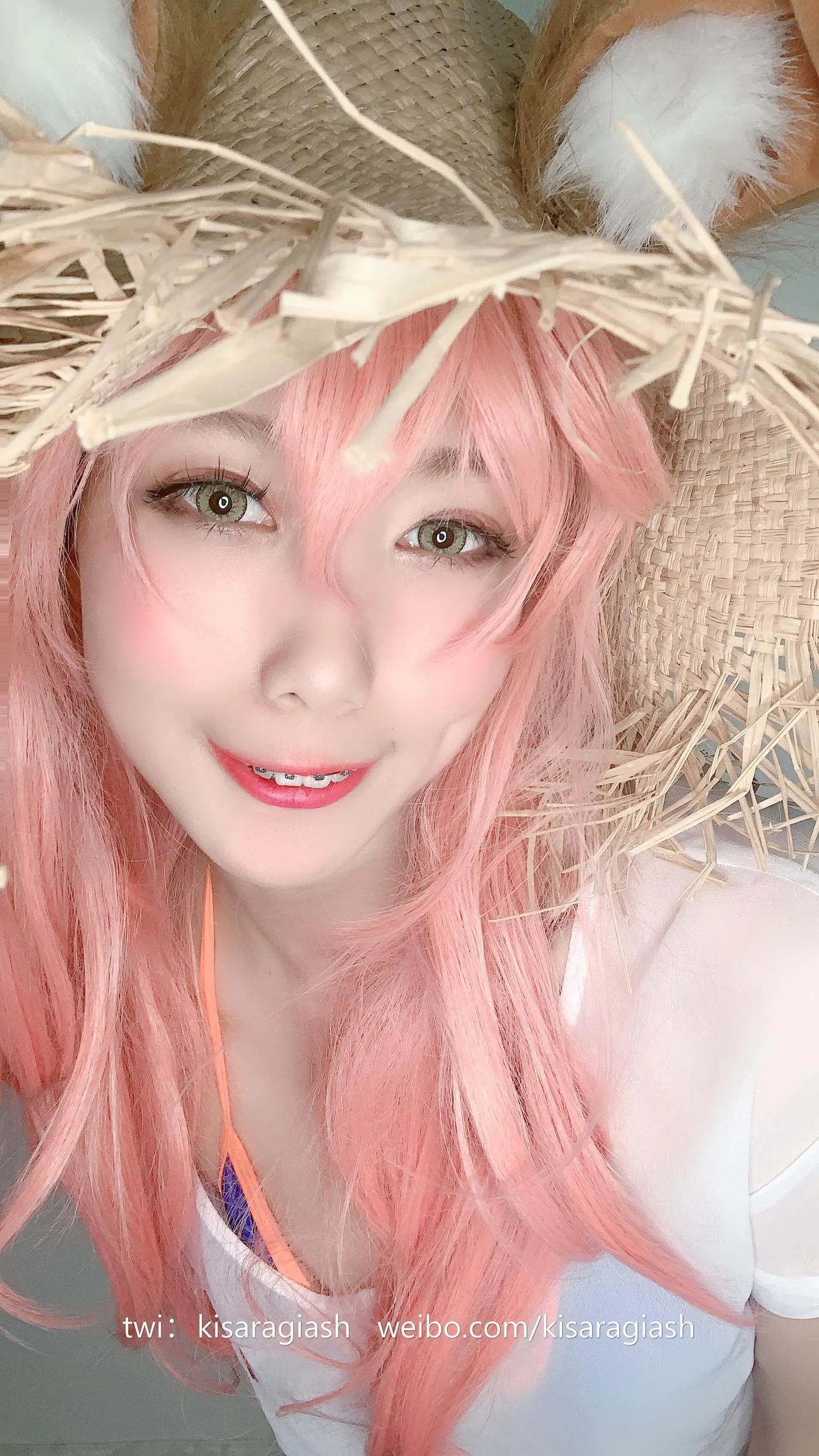 如月灰 – NO.13 玉藻前 泳装 [200P]插图6