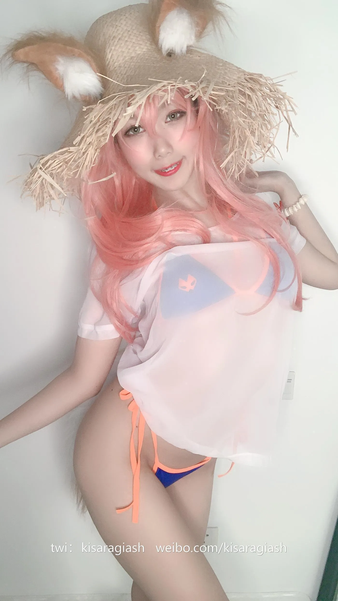 如月灰 – NO.13 玉藻前 泳装 [200P]插图