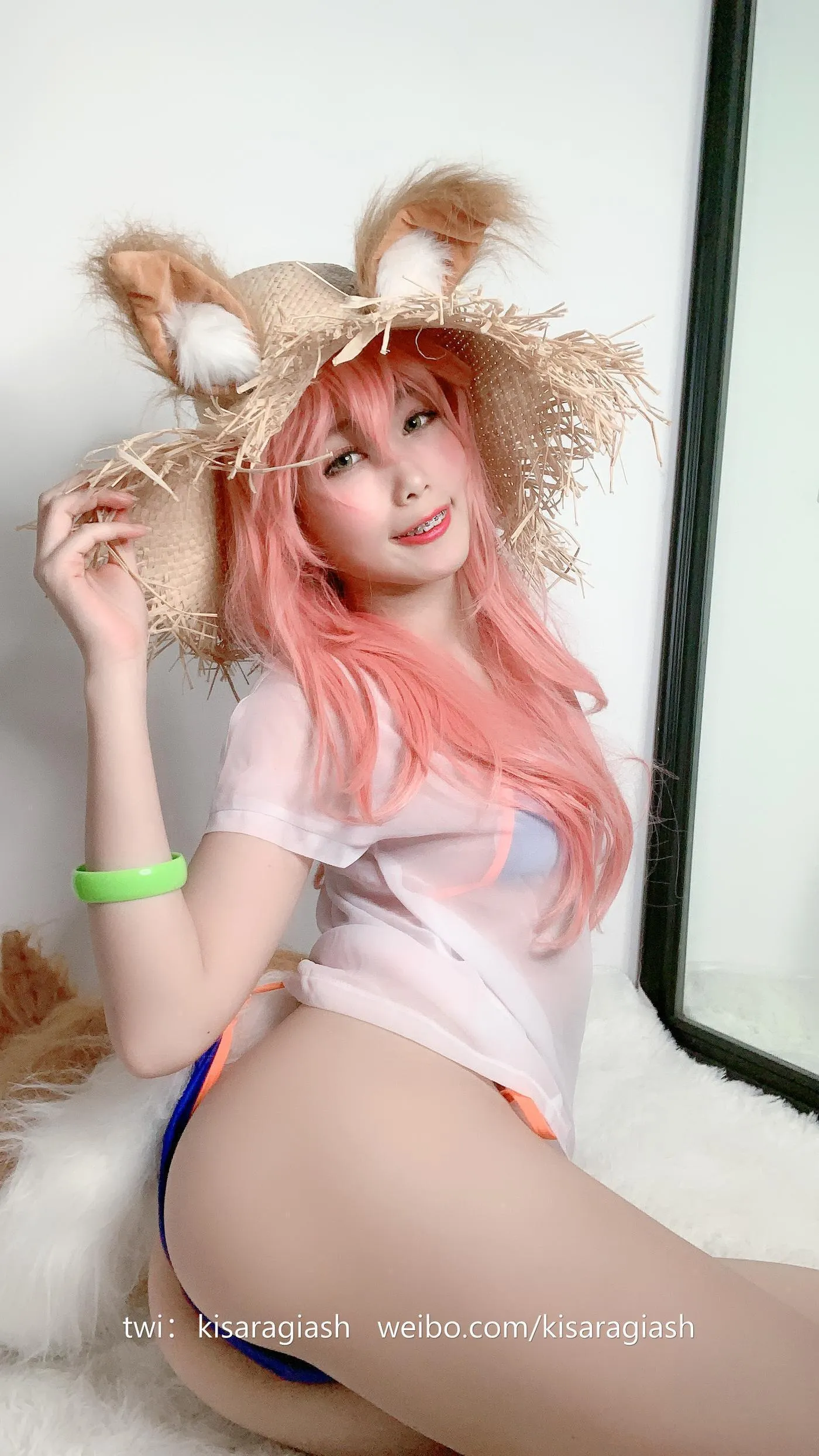 如月灰 – NO.13 玉藻前 泳装 [200P]插图6