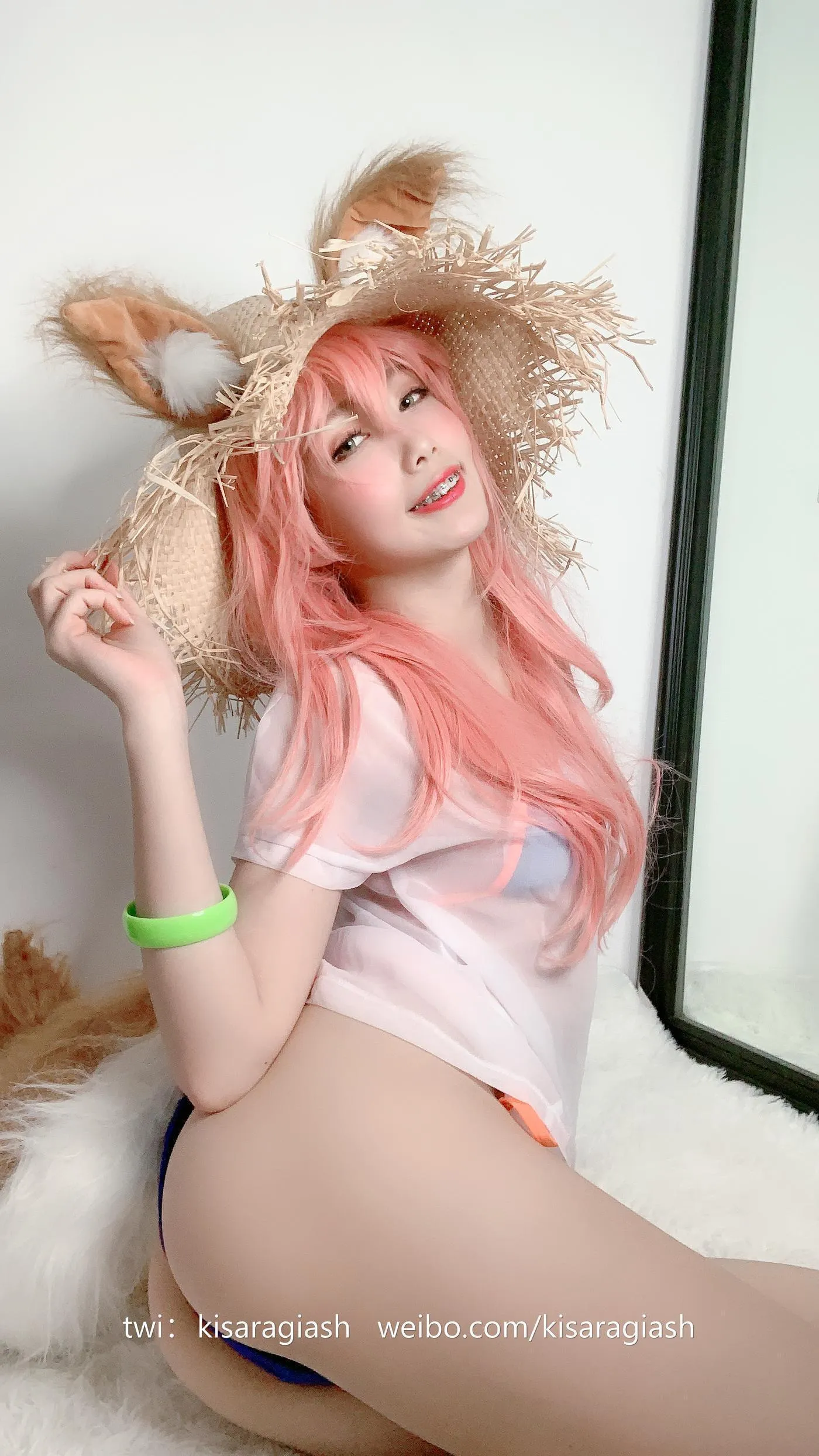如月灰 – NO.13 玉藻前 泳装 [200P]插图7