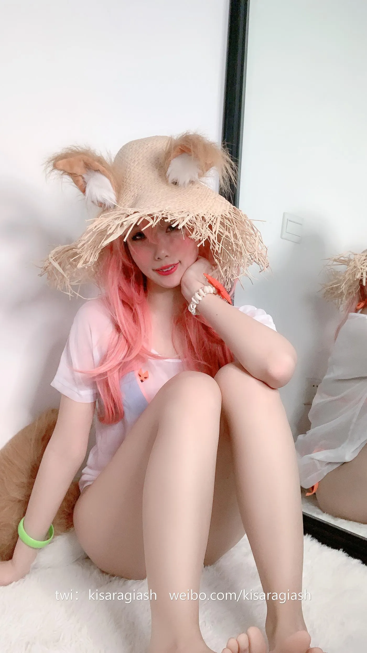 如月灰 – NO.13 玉藻前 泳装 [200P]插图3