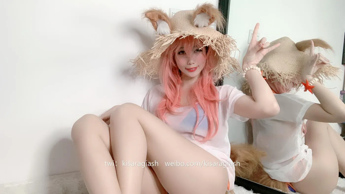 如月灰 – NO.13 玉藻前 泳装 [200P]插图7