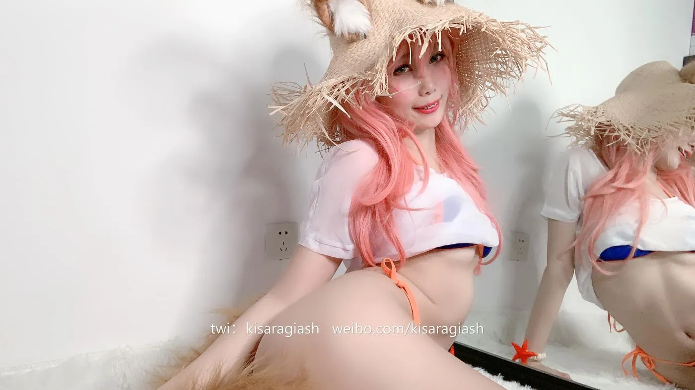 如月灰 – NO.13 玉藻前 泳装 [200P]插图3