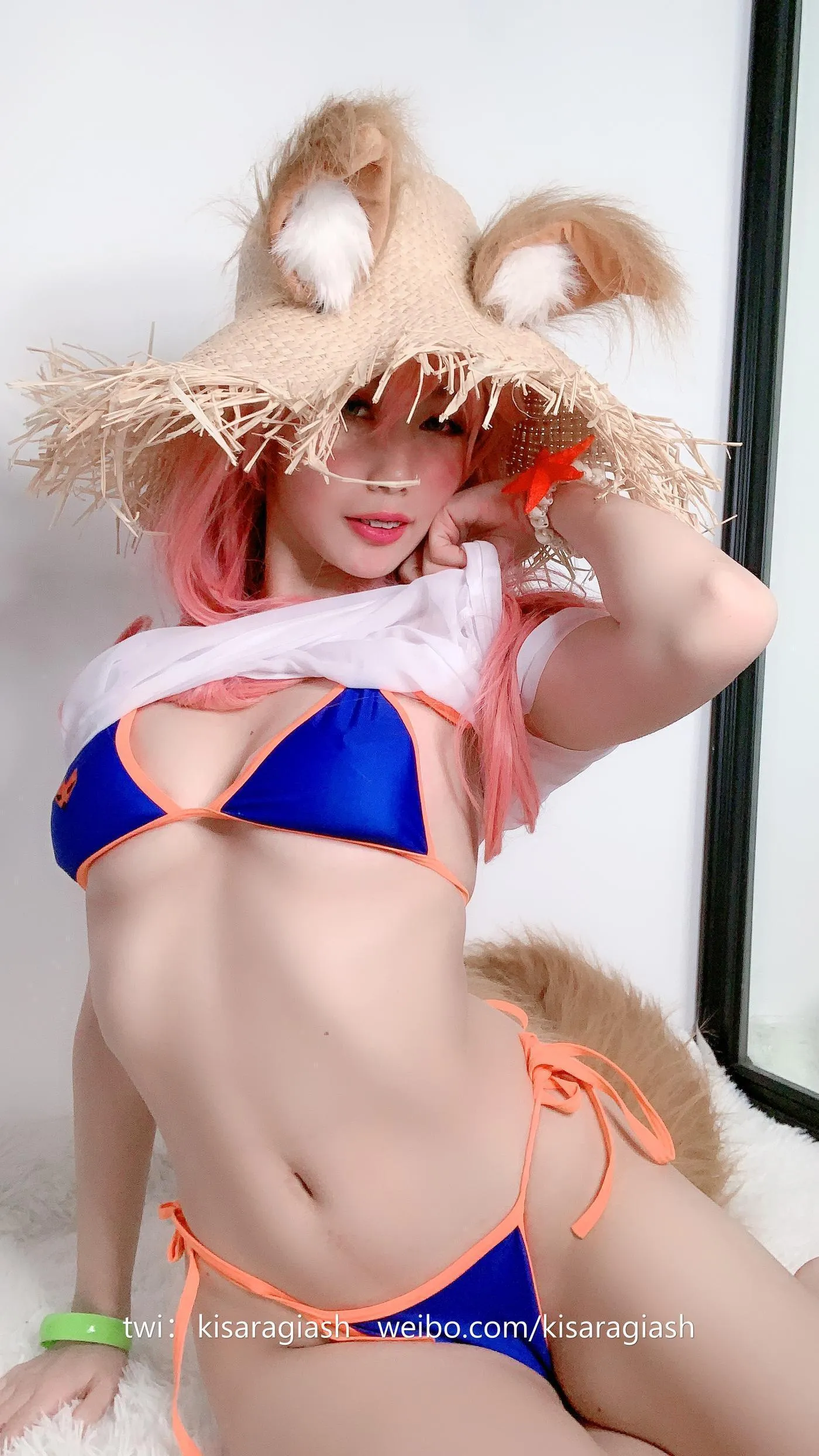 如月灰 – NO.13 玉藻前 泳装 [200P]插图