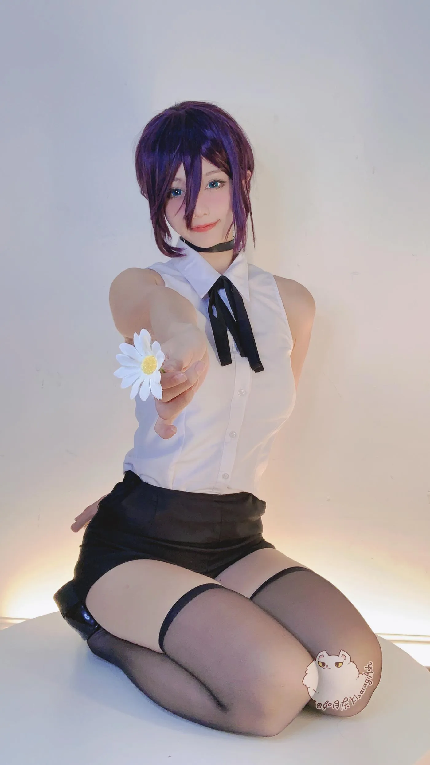 如月灰 – NO.19 电锯人REZE [34P]插图7