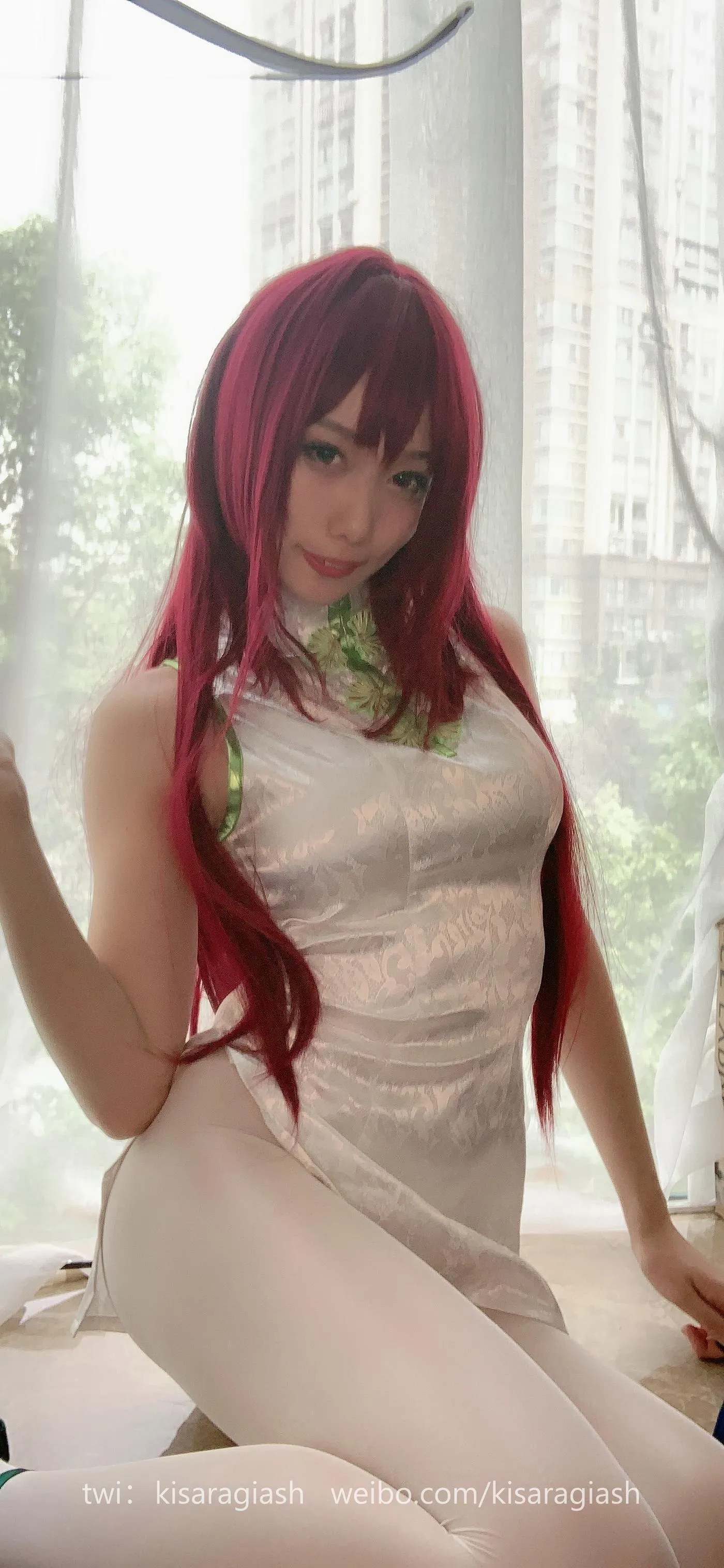 如月灰 – NO.20 斯卡哈旗袍 [120P]插图4