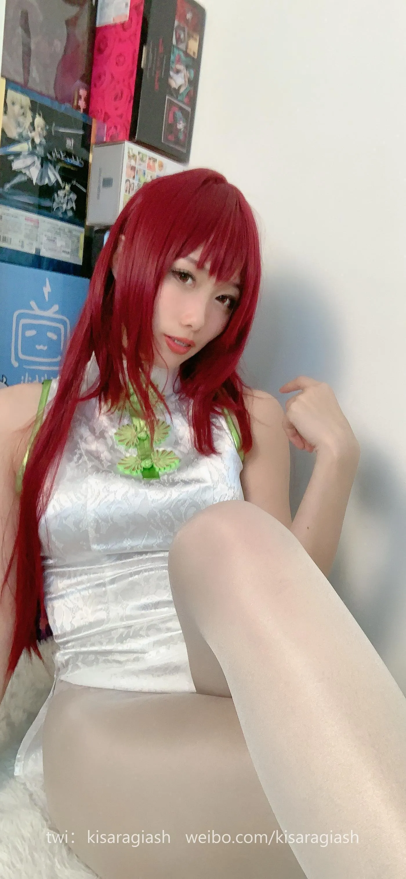 如月灰 – NO.20 斯卡哈旗袍 [120P]插图2