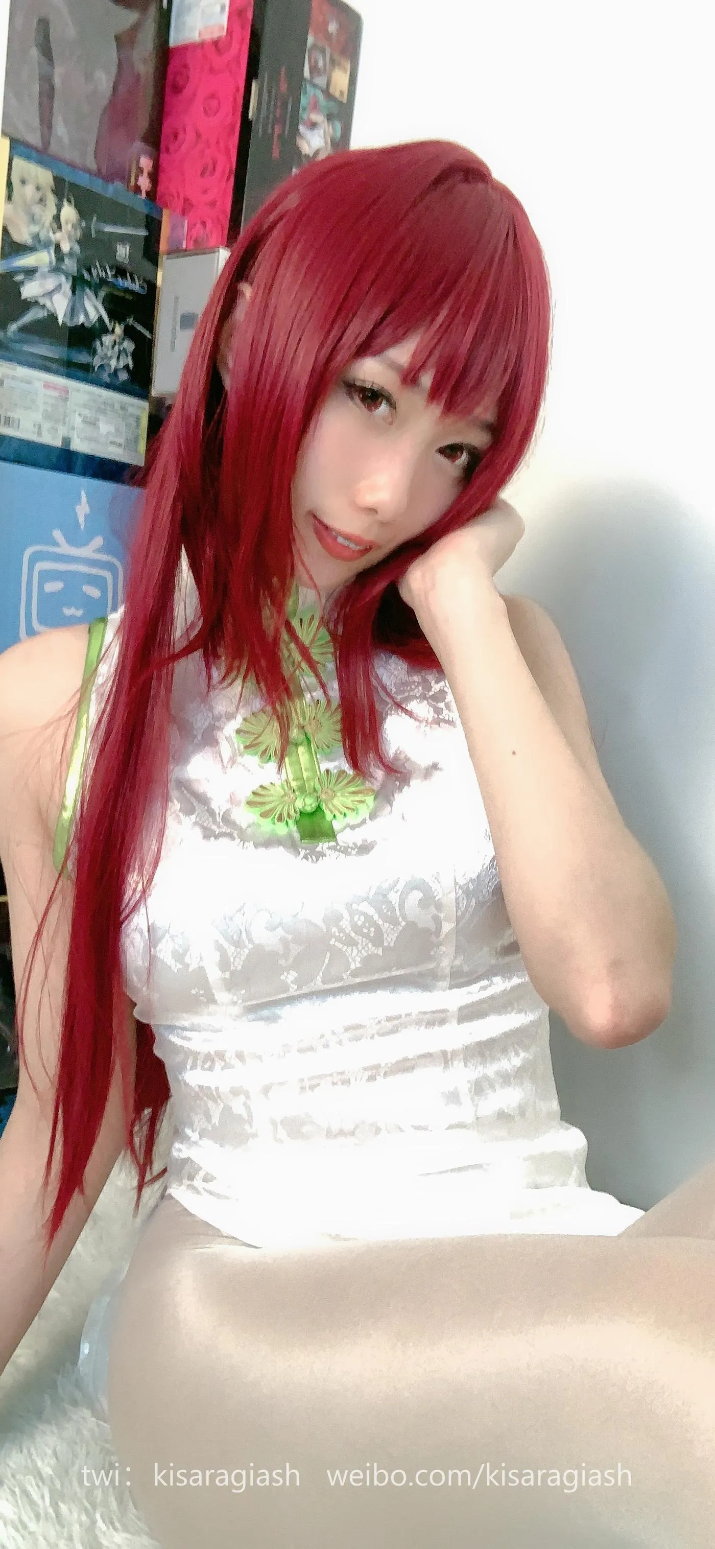 如月灰 – NO.20 斯卡哈旗袍 [120P]插图4