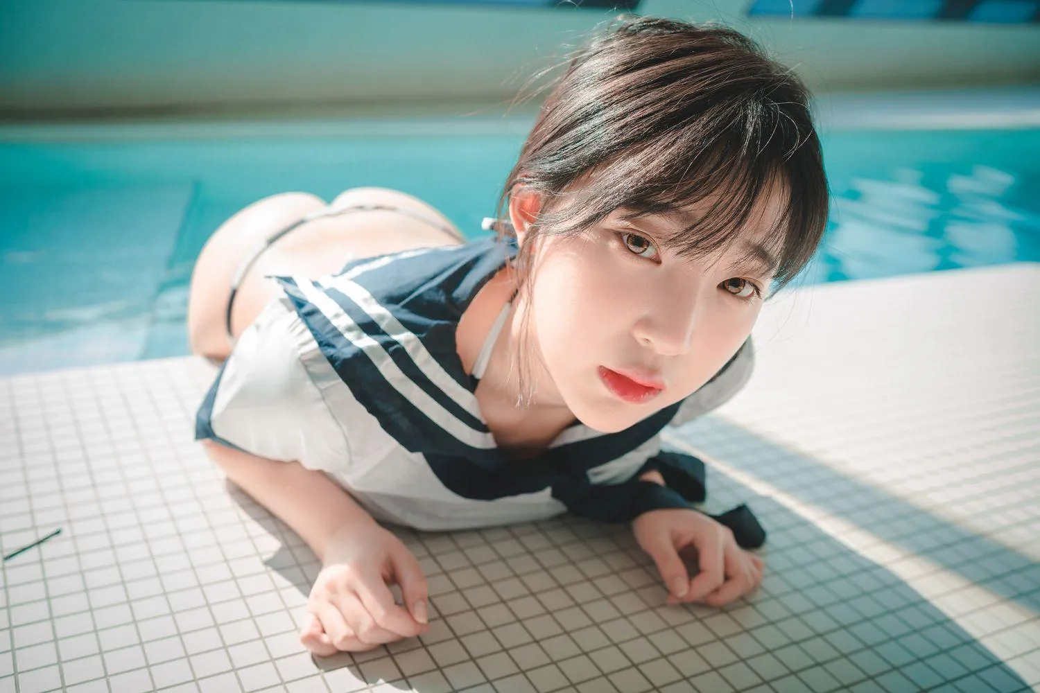 姜仁卿 Poolside [63P]插图2